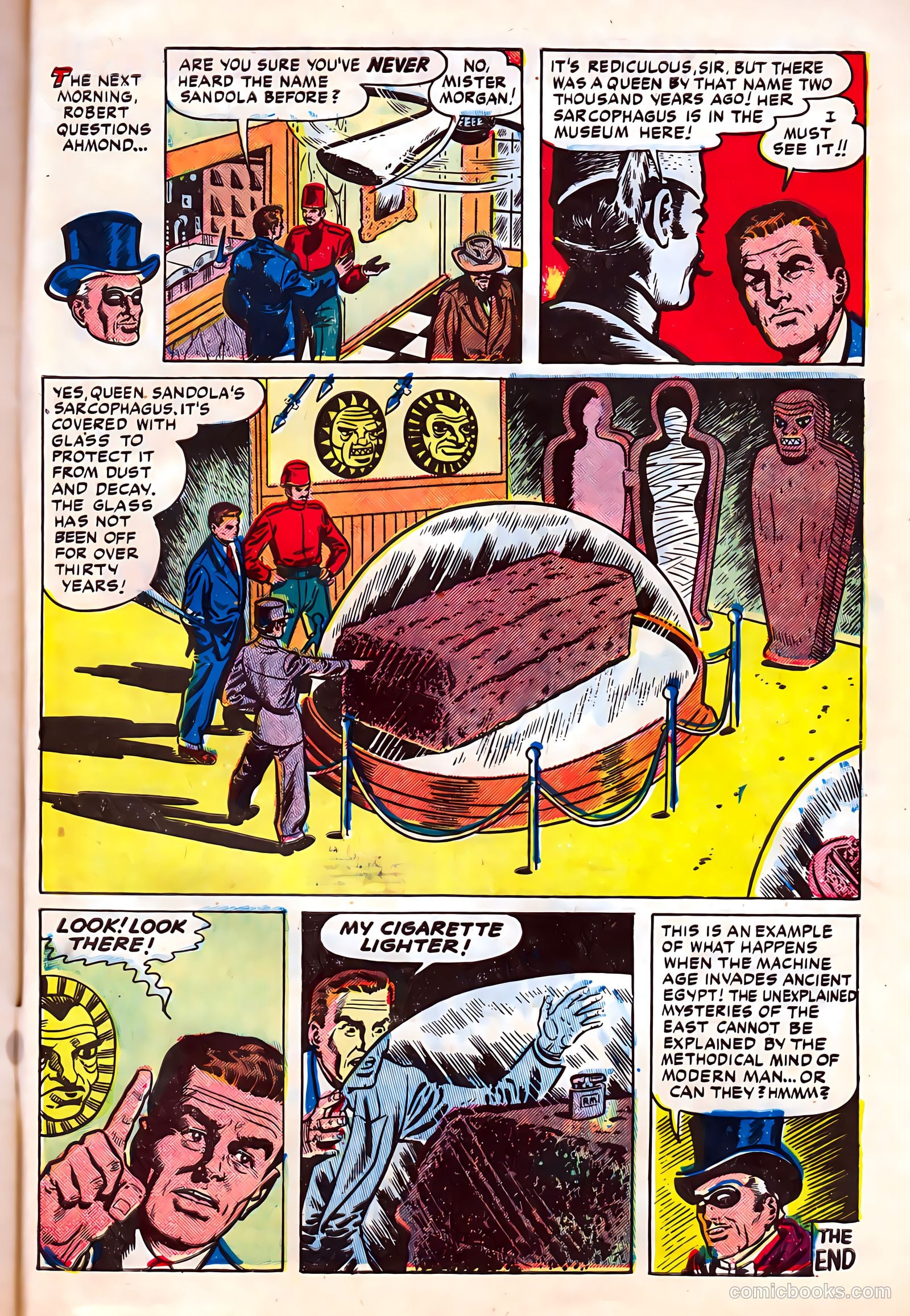 Mister Mystery #8 (1952) — page 32 of 36