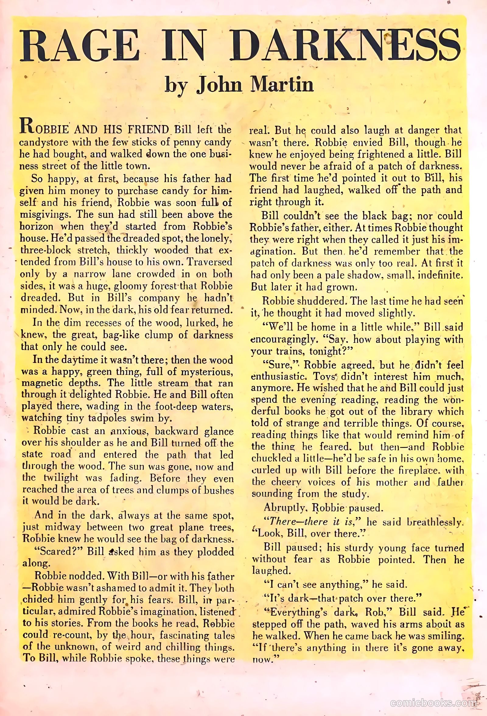 Mister Mystery #9 (1953) — page 18 of 33