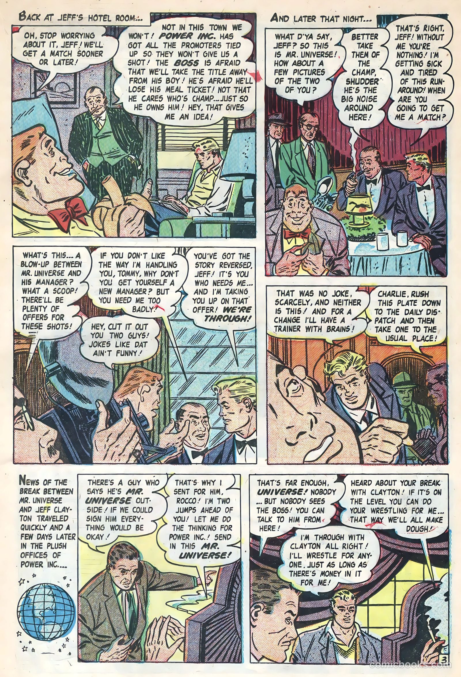 Mister Universe #1 (1951) — page 19 of 36