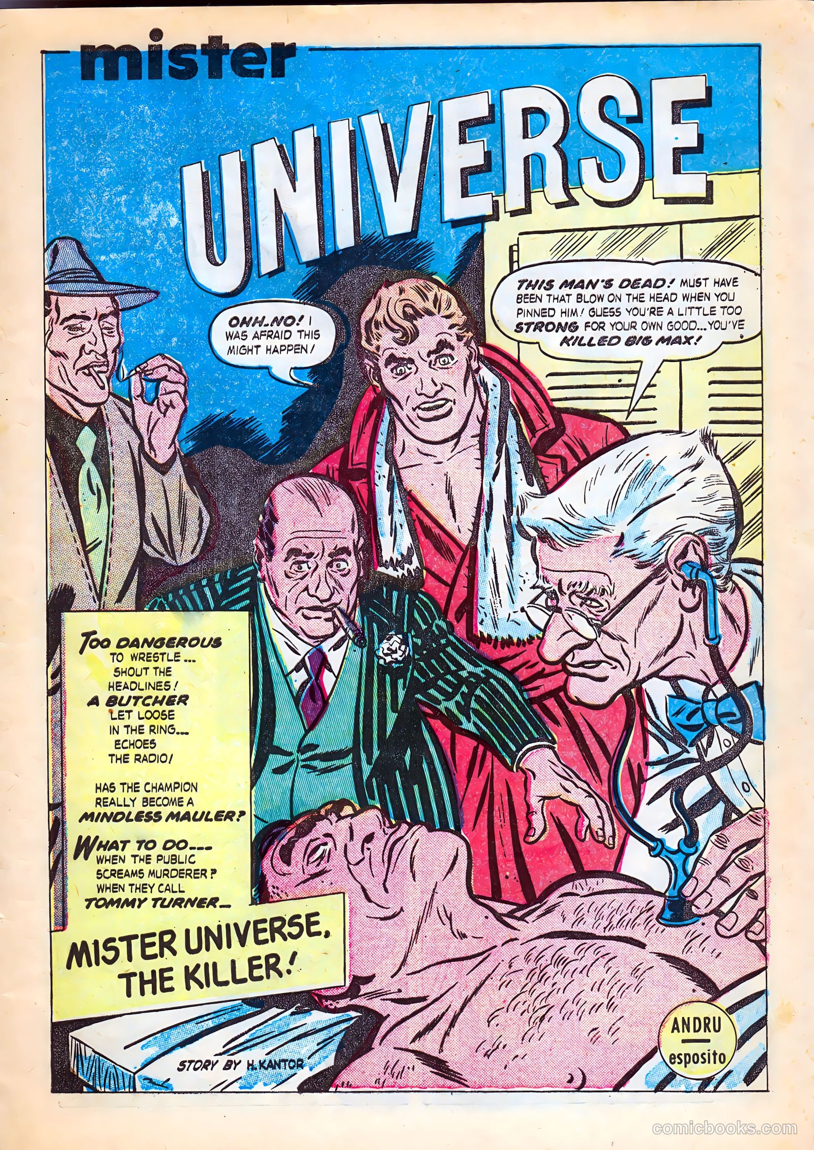 Mister Universe #3 (1951) — page 3 of 36