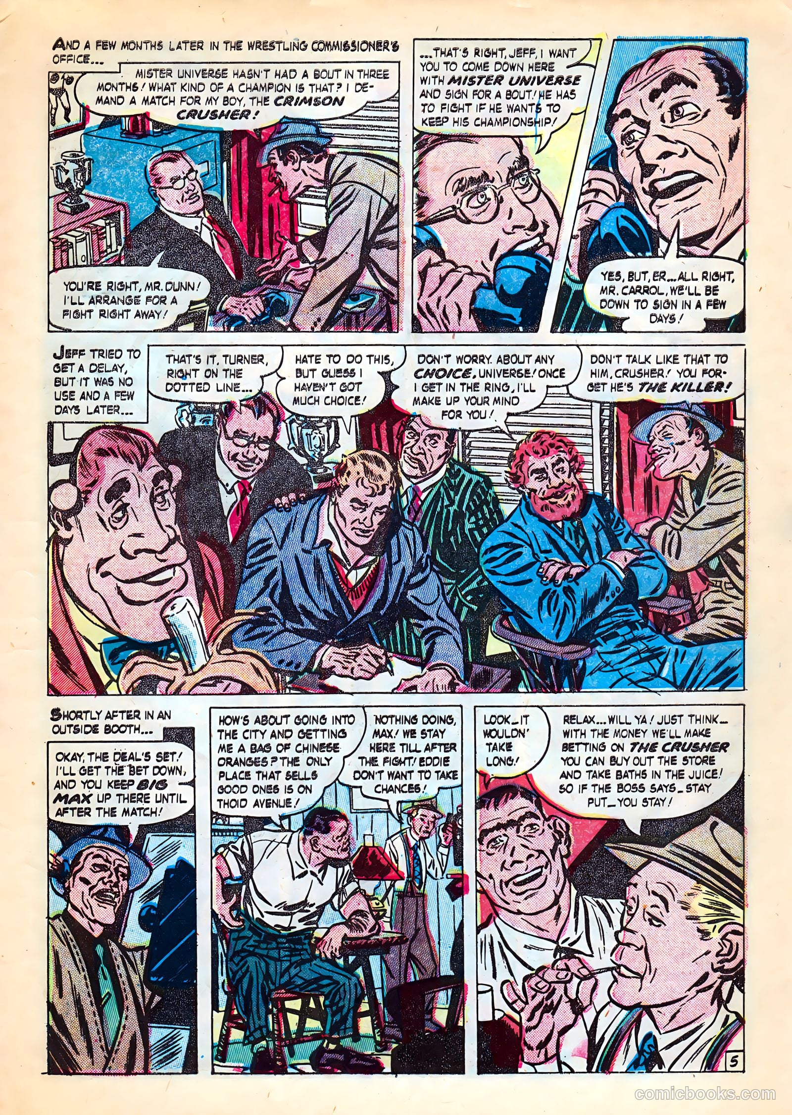 Mister Universe #3 (1951) — page 7 of 36