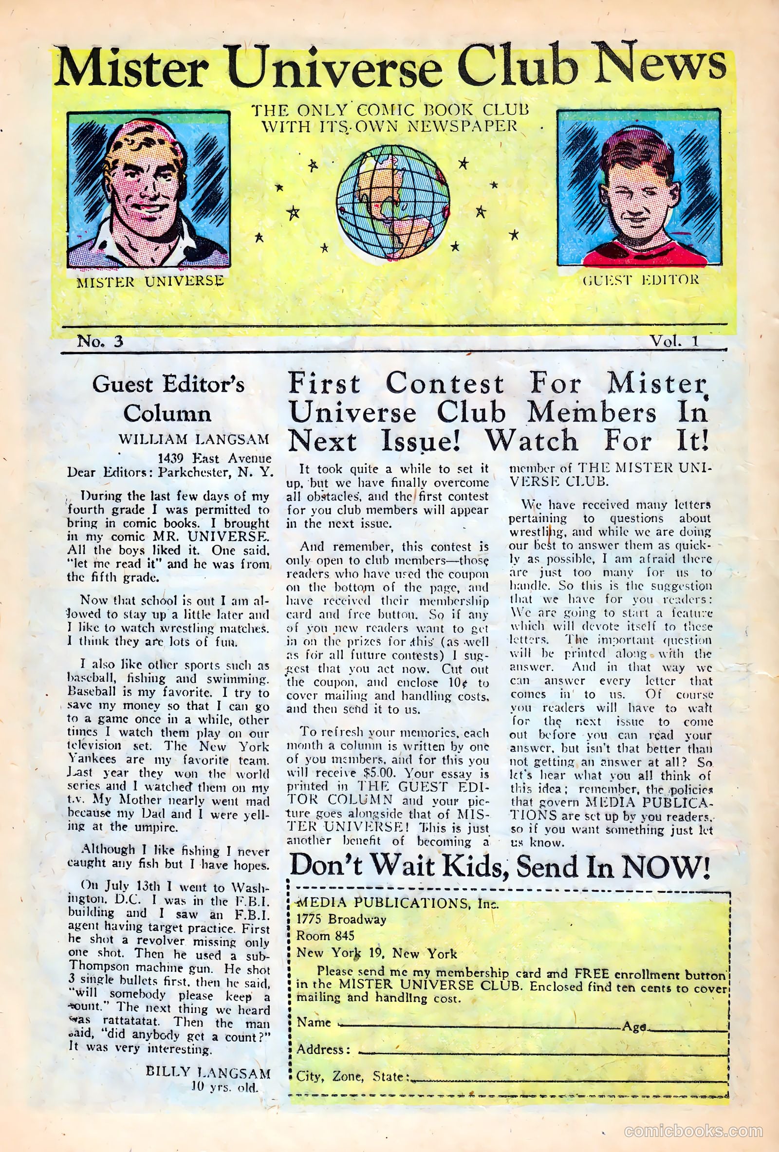 Mister Universe #3 (1951) — page 20 of 36