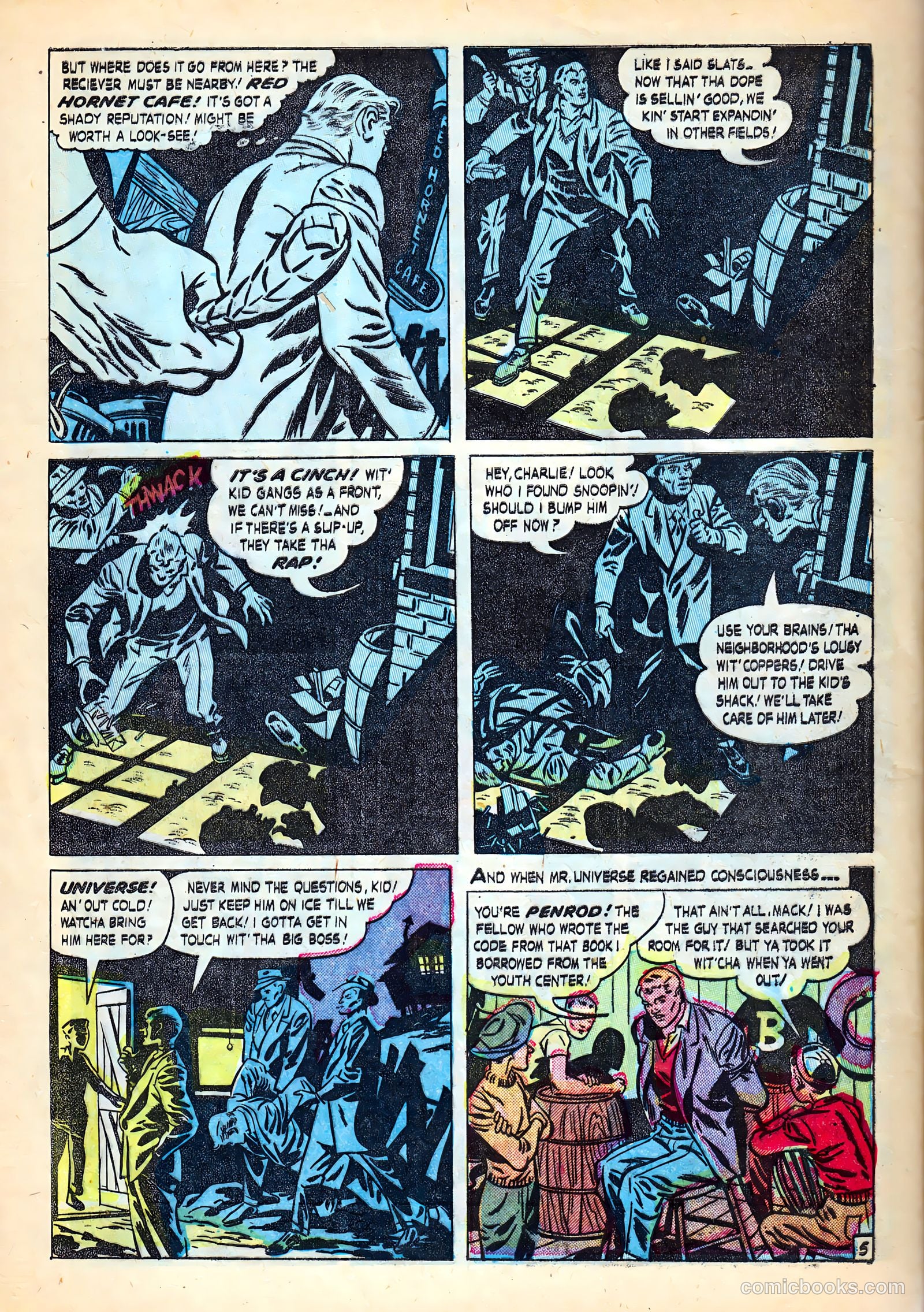 Mister Universe #3 (1951) — page 28 of 36