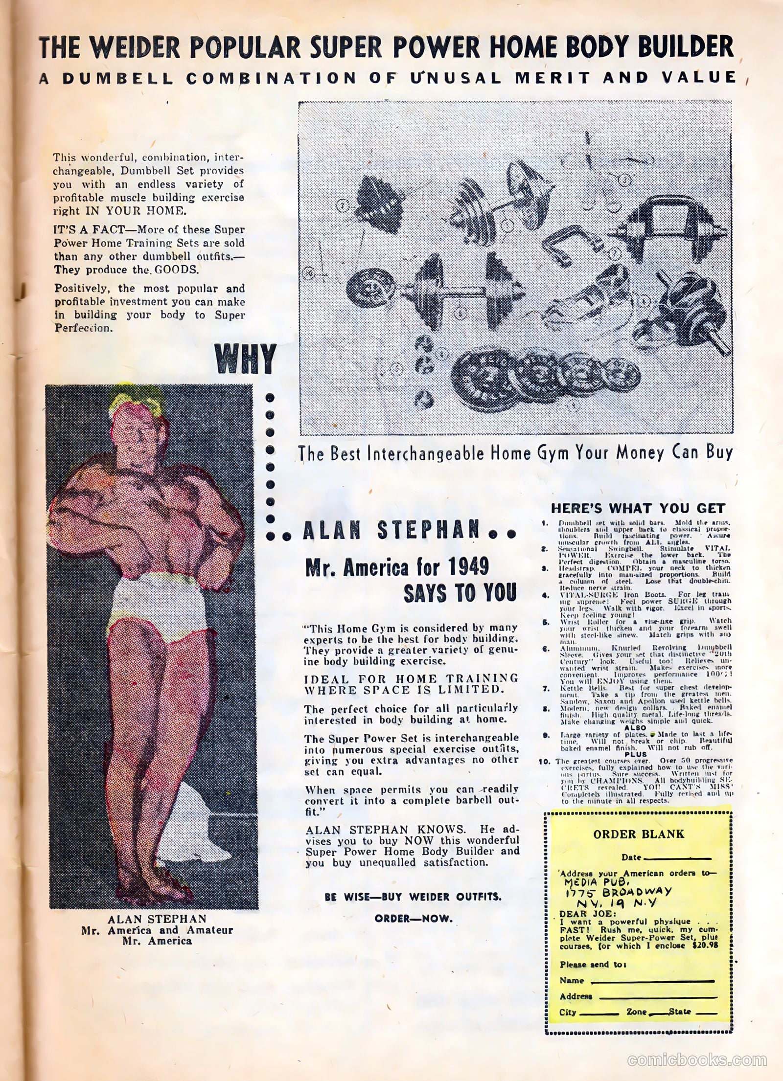 Mister Universe #3 (1951) — page 33 of 36