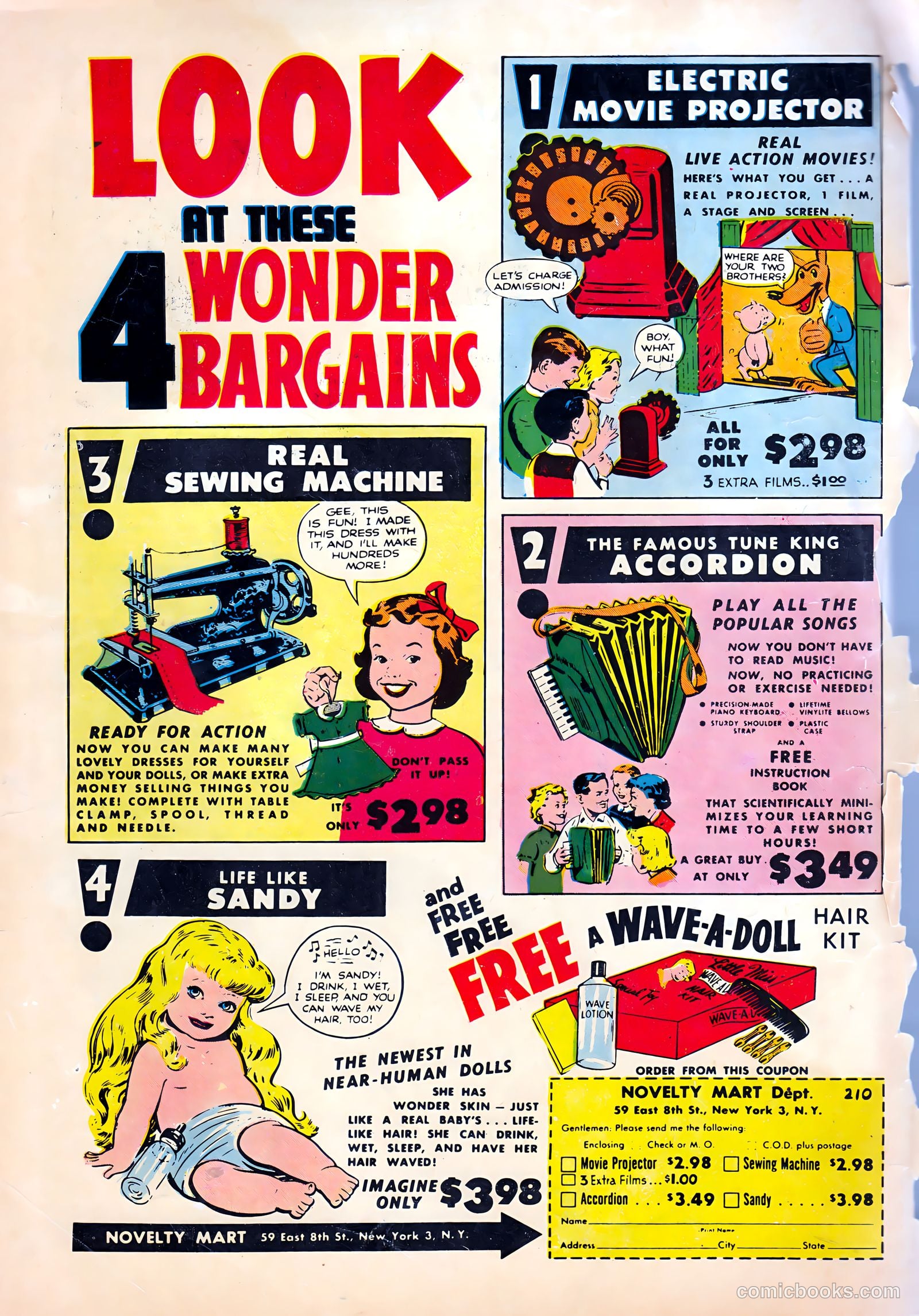 Mister Universe #3 (1951) — page 36 of 36