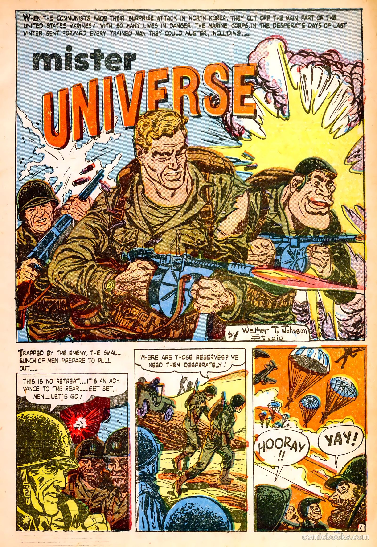 Mister Universe #4 (1952) — page 3 of 36