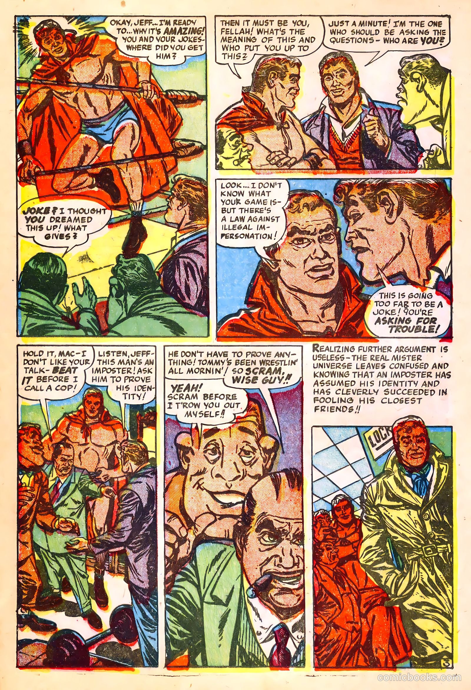 Mister Universe #4 (1952) — page 12 of 36