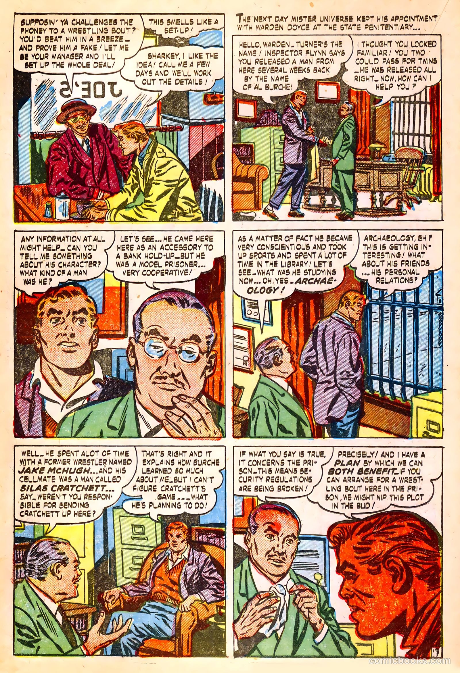 Mister Universe #4 (1952) — page 16 of 36