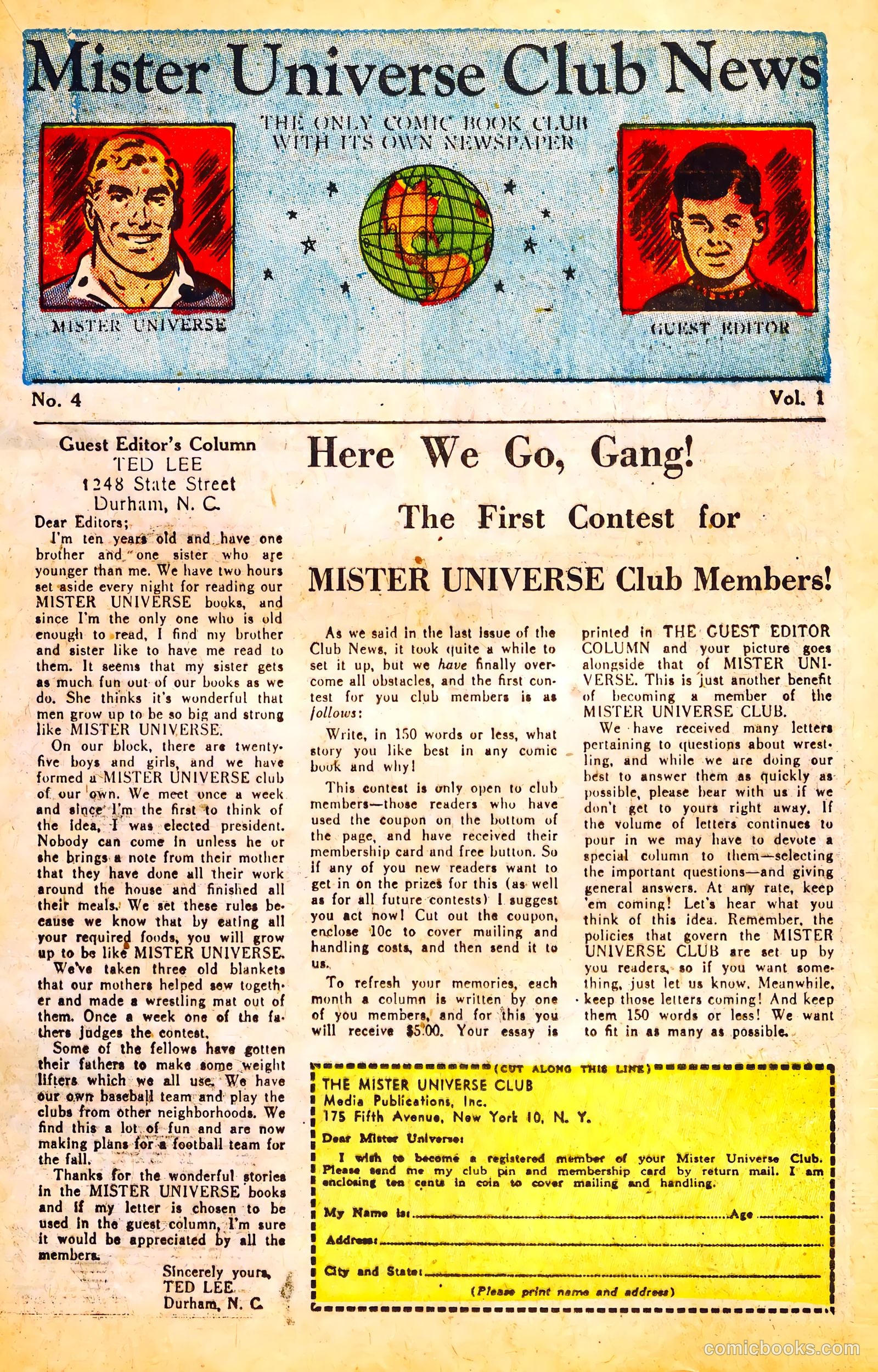 Mister Universe #4 (1952) — page 21 of 36