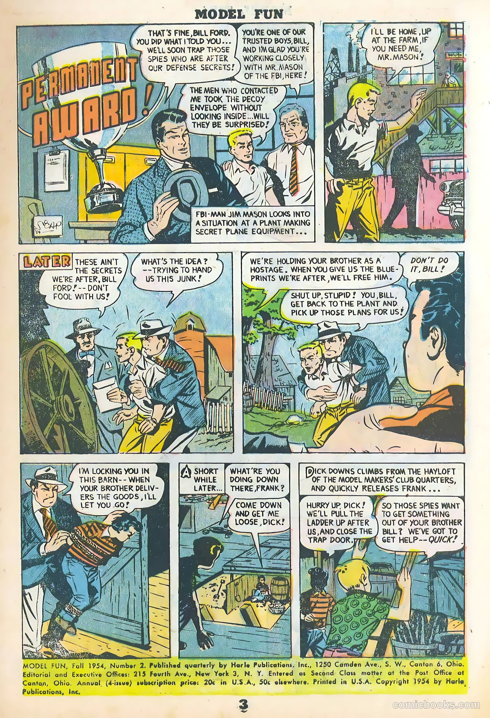 Model Fun #2 (1954) — page 3 of 24