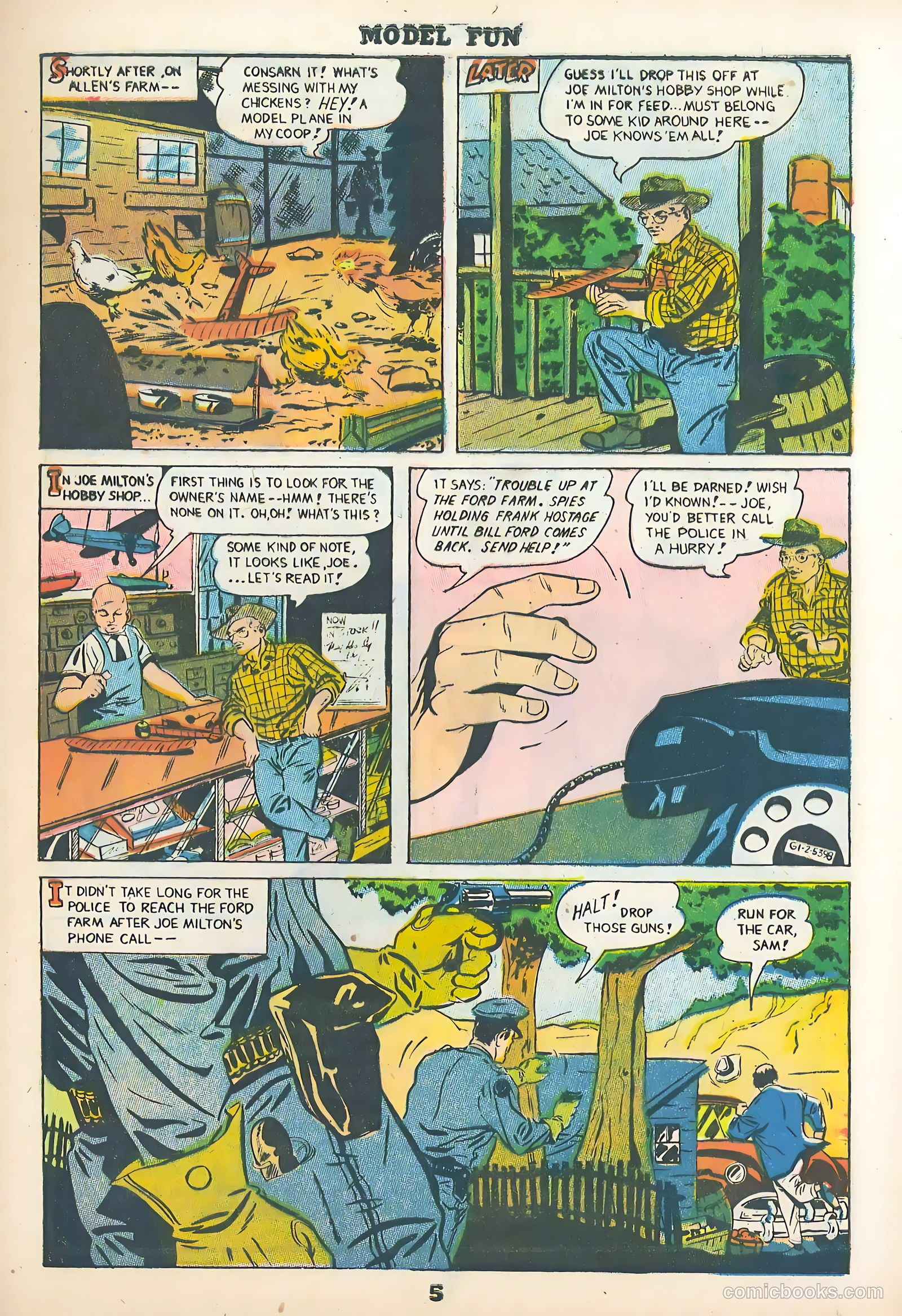 Model Fun #2 (1954) — page 5 of 24