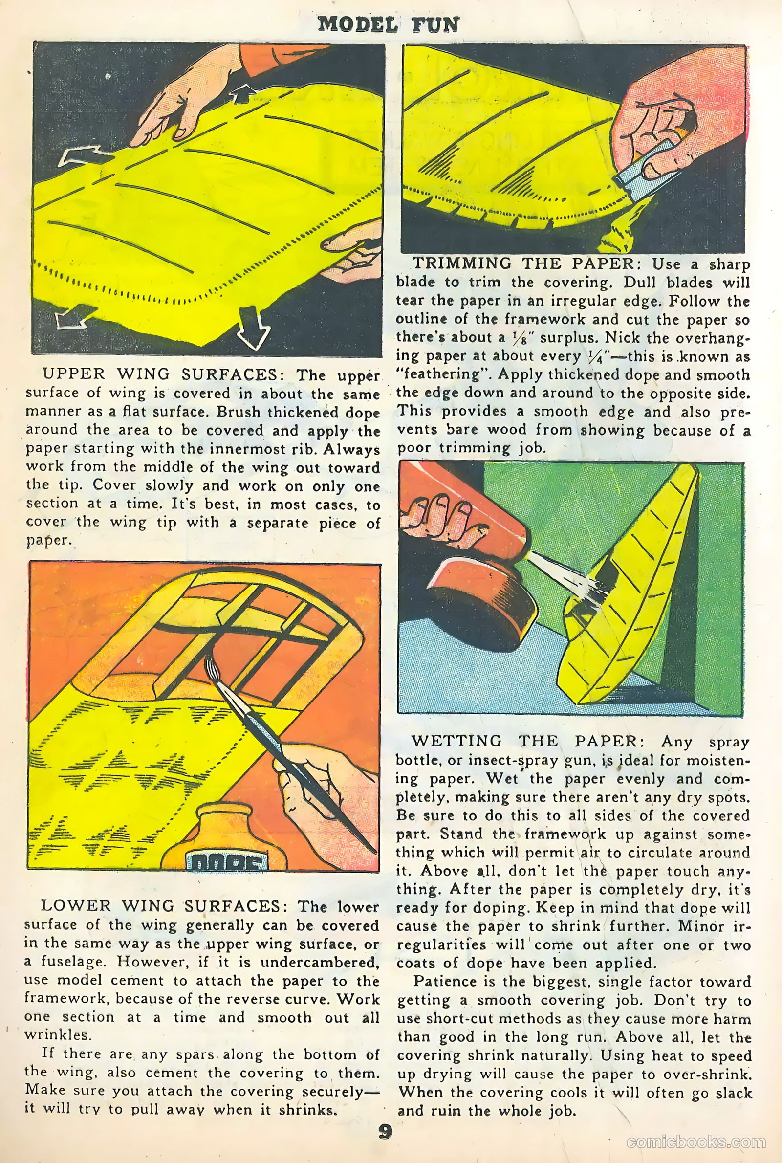 Model Fun #2 (1954) — page 9 of 24