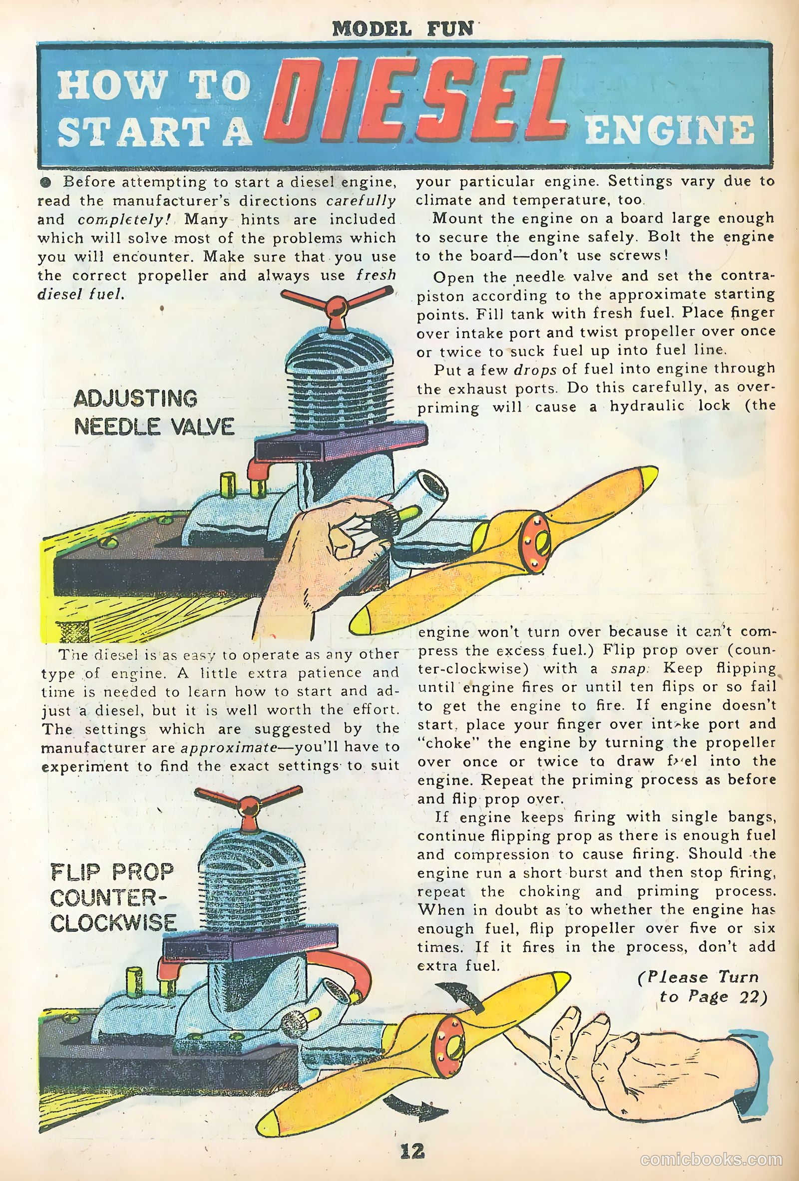 Model Fun #2 (1954) — page 12 of 24