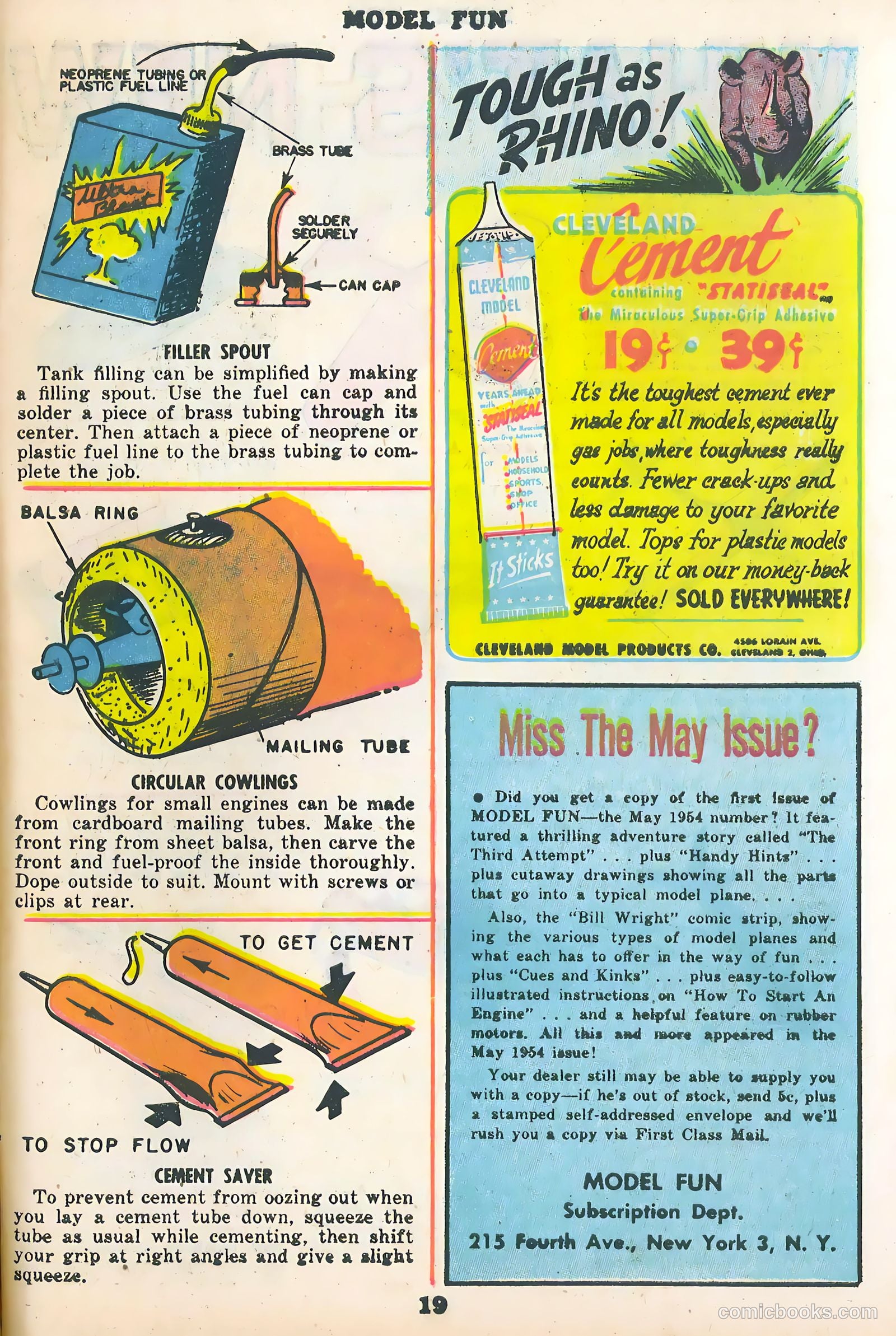 Model Fun #2 (1954) — page 19 of 24
