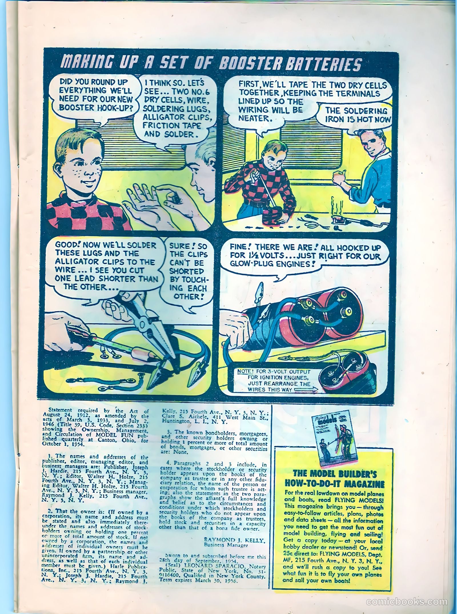 Model Fun #4 (1955) — page 24 of 33