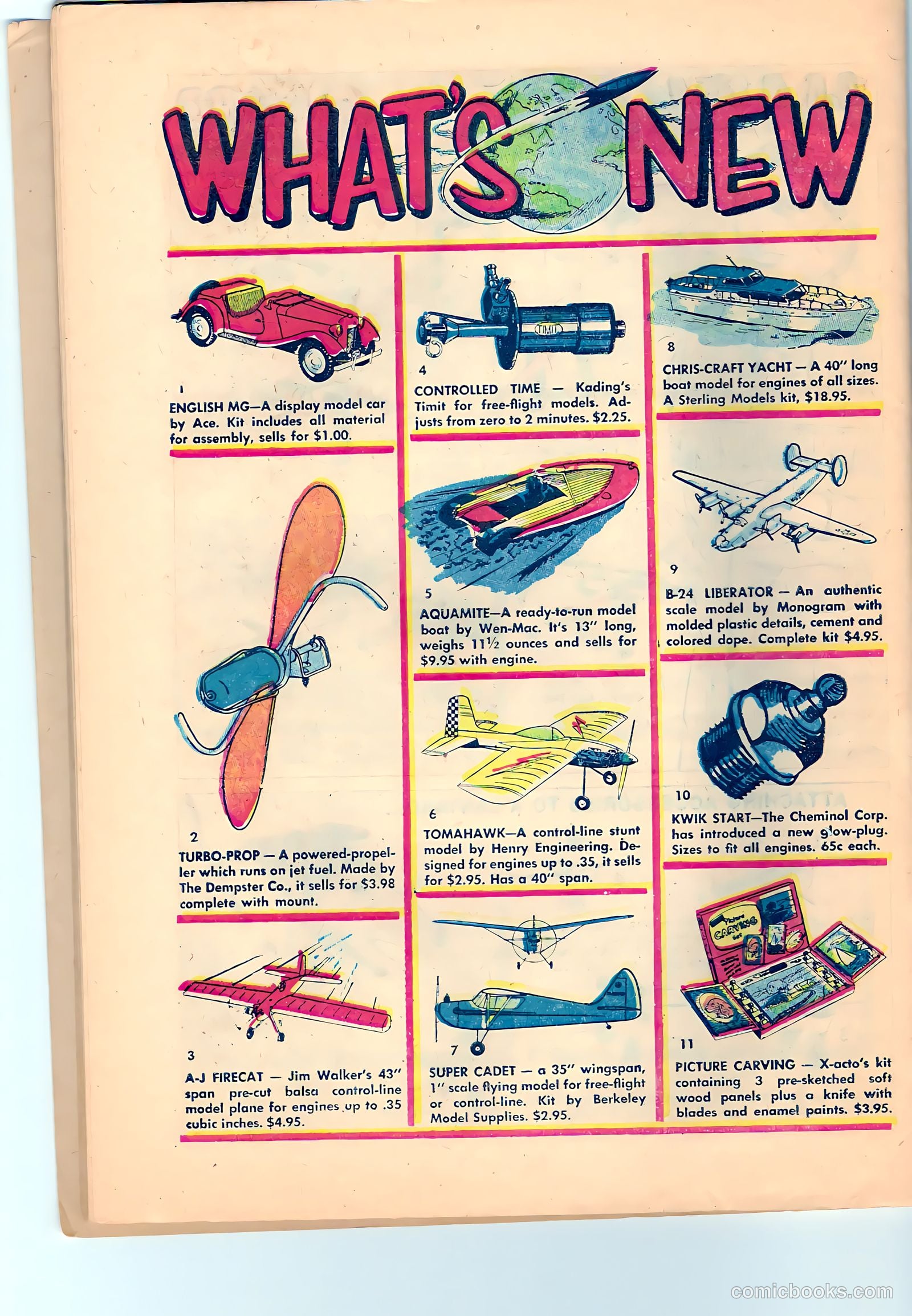 Model Fun #4 (1955) — page 31 of 33
