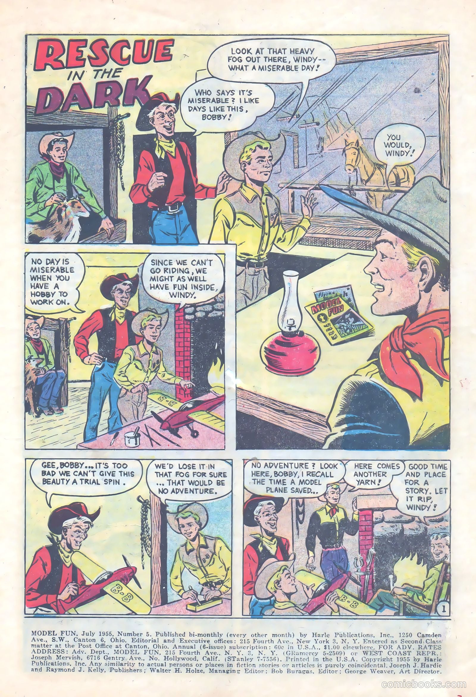 Model Fun #5 (1955) — page 3 of 36