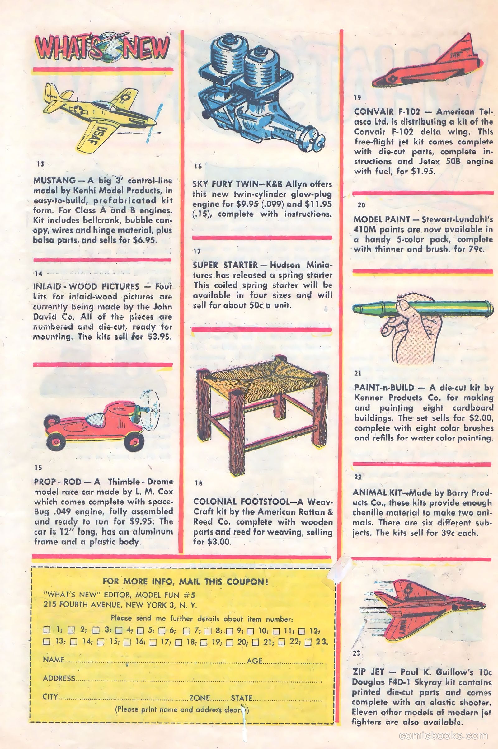 Model Fun #5 (1955) — page 32 of 36