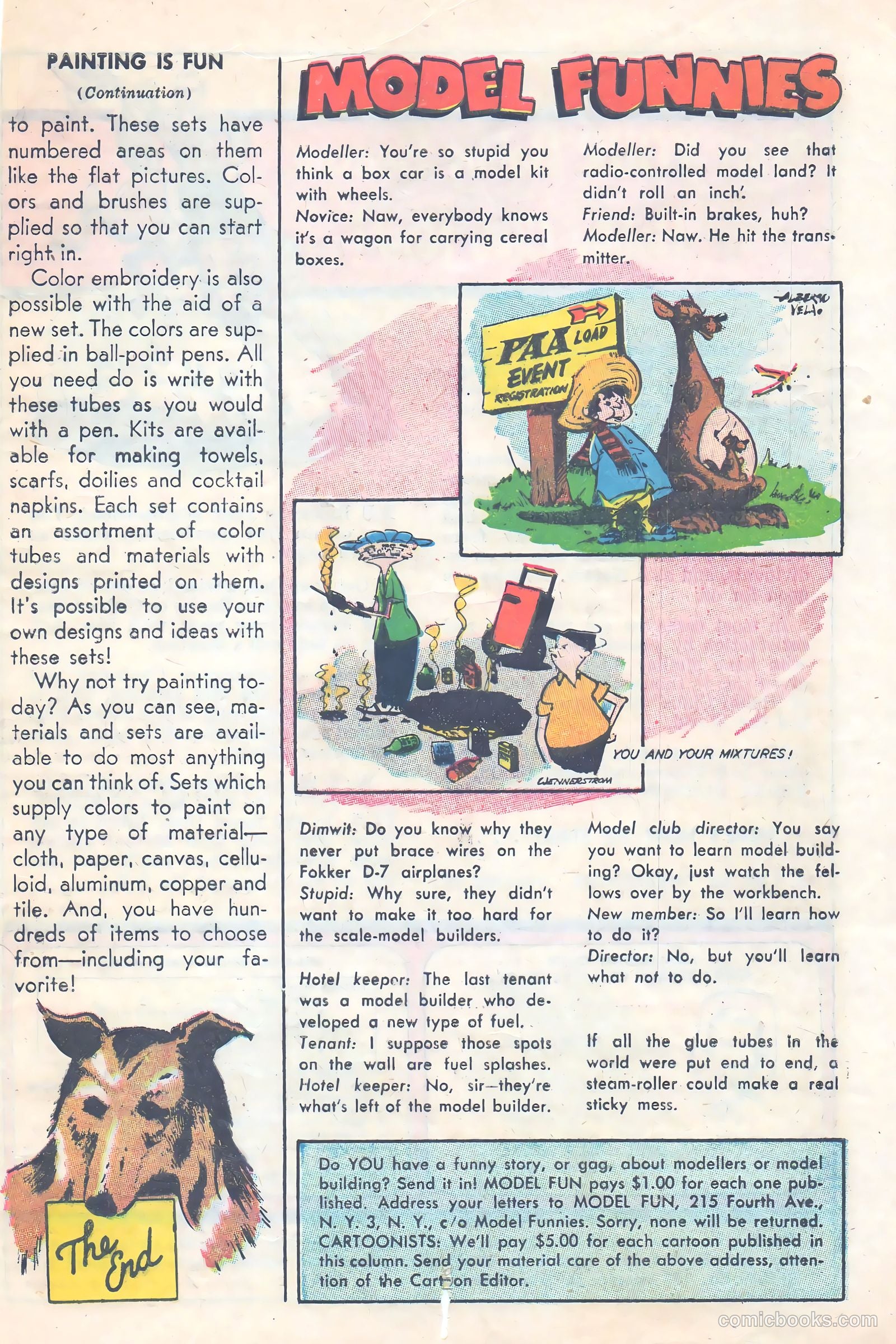 Model Fun #5 (1955) — page 33 of 36
