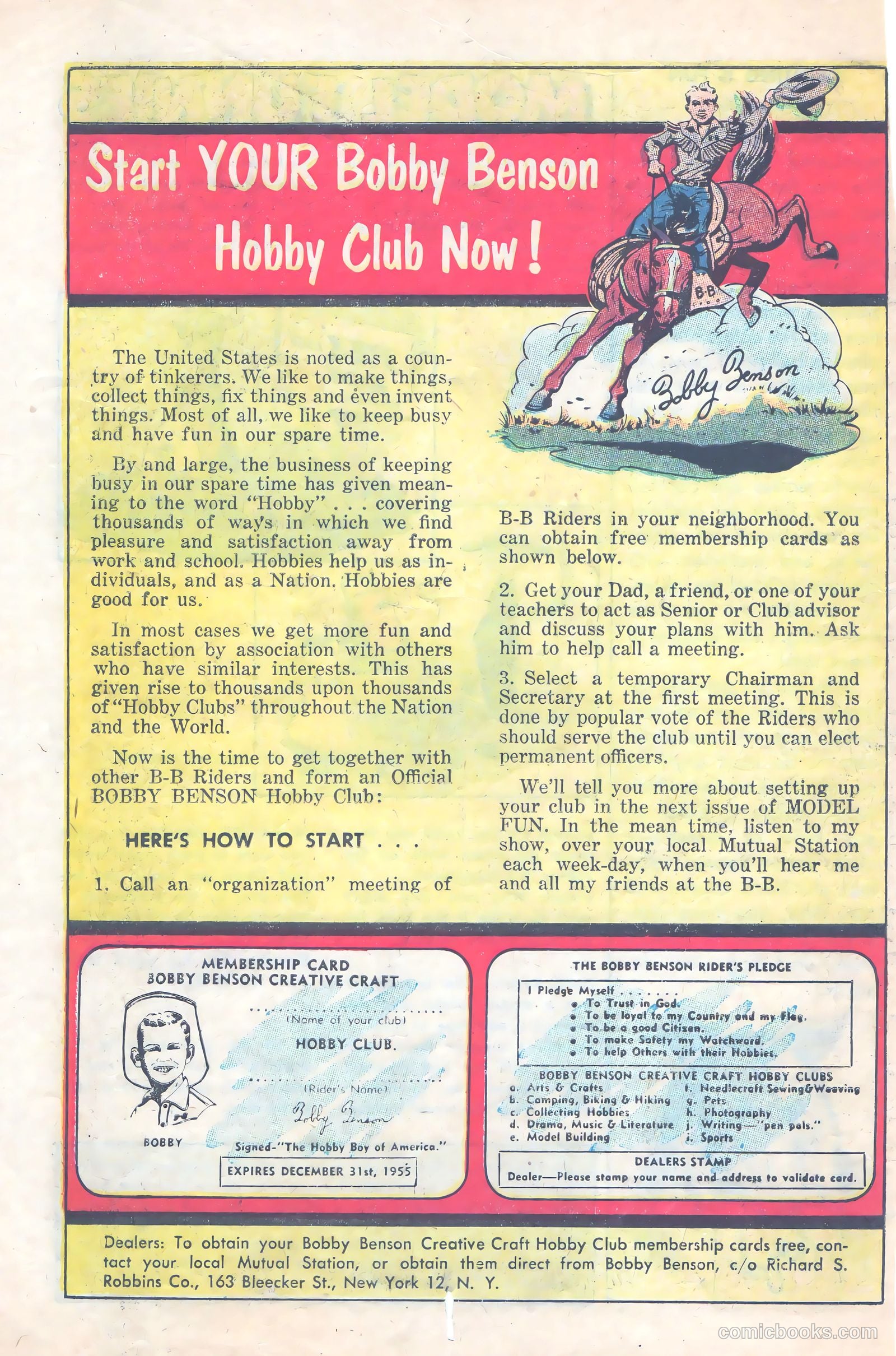 Model Fun #5 (1955) — page 34 of 36