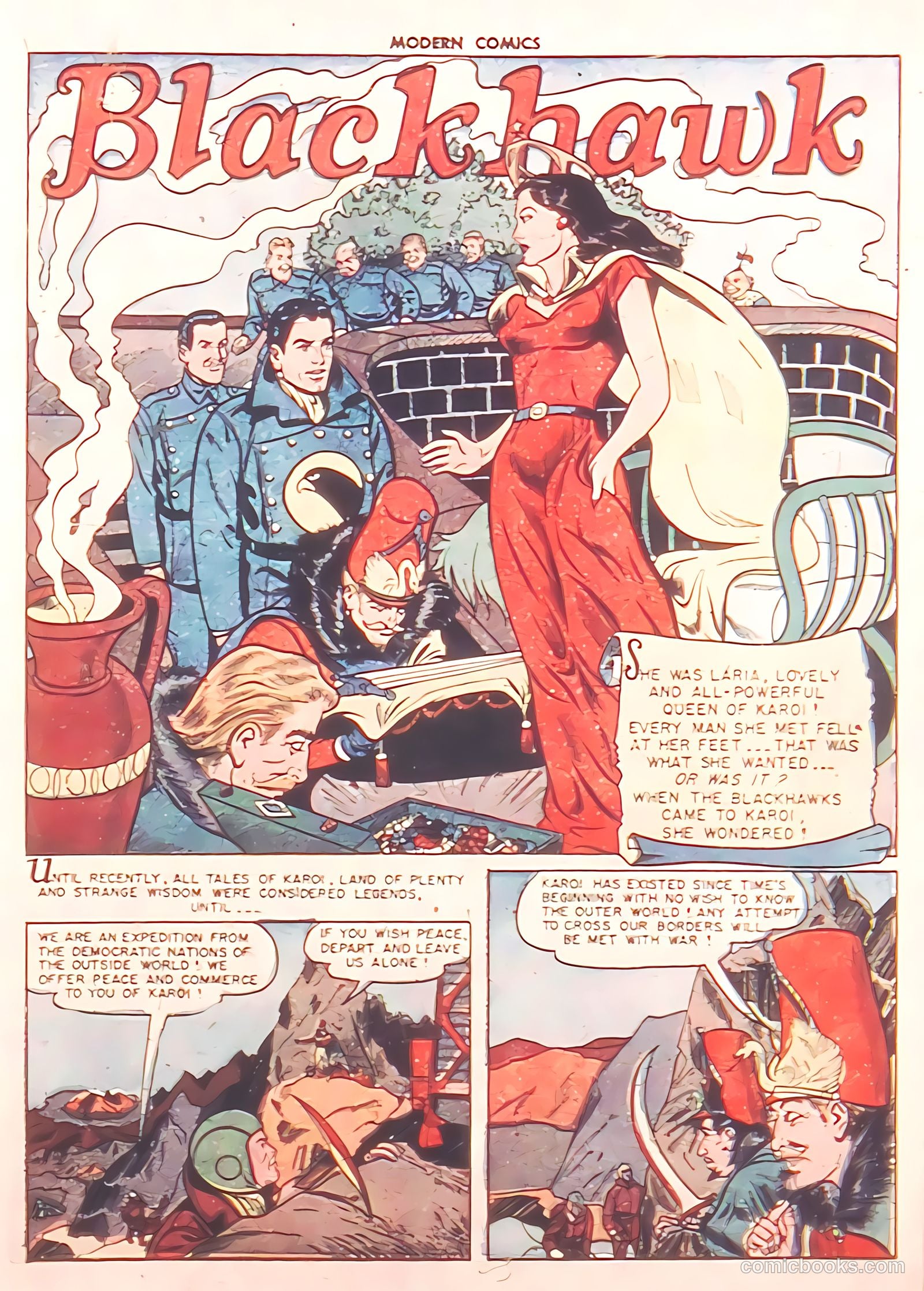 Modern Comics #100 (1950) — page 3 of 36