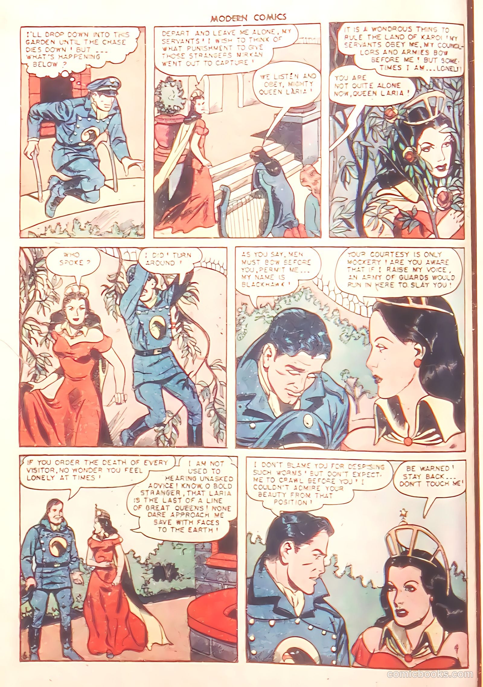 Modern Comics #100 (1950) — page 8 of 36