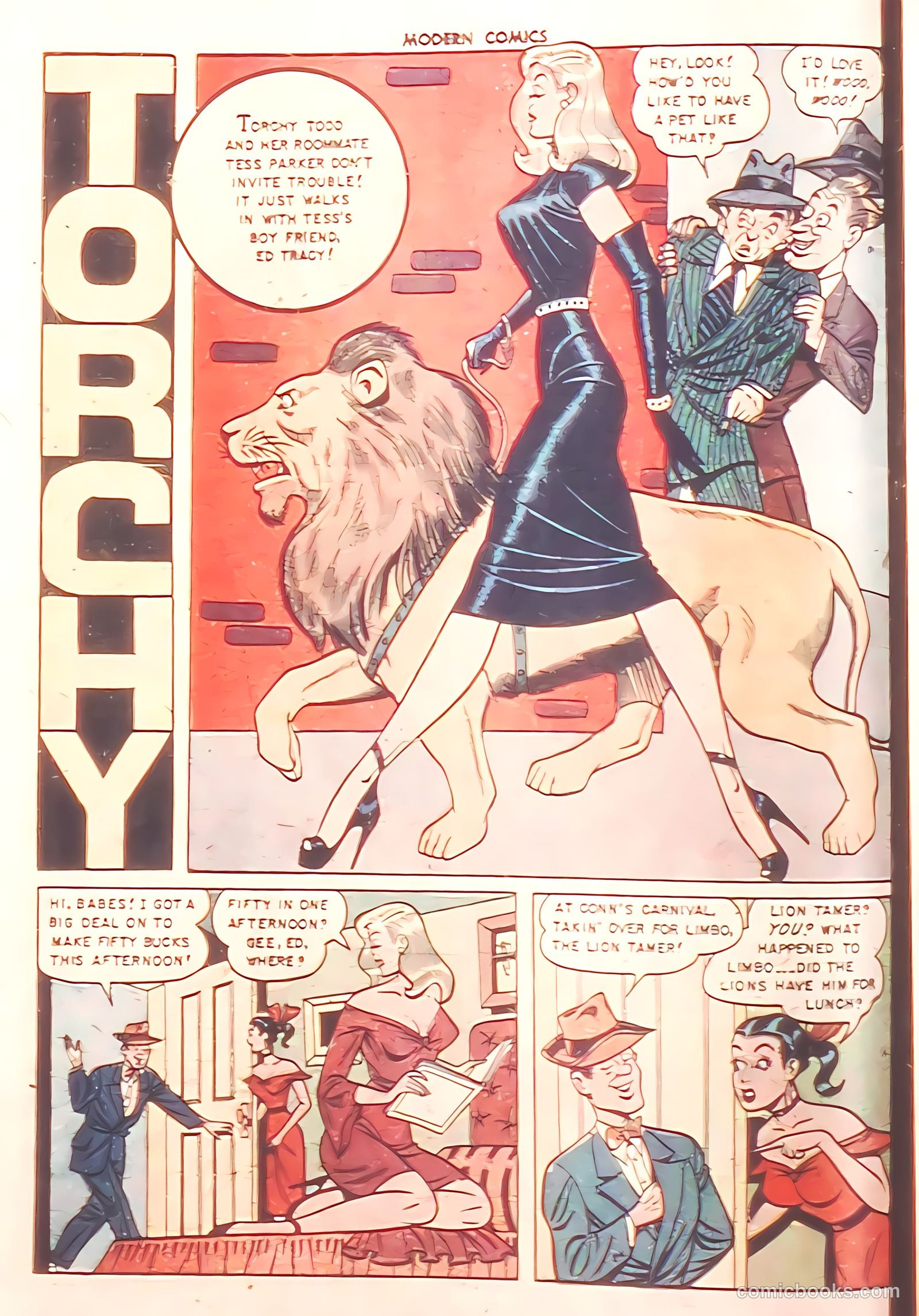 Modern Comics #100 (1950) — page 16 of 36