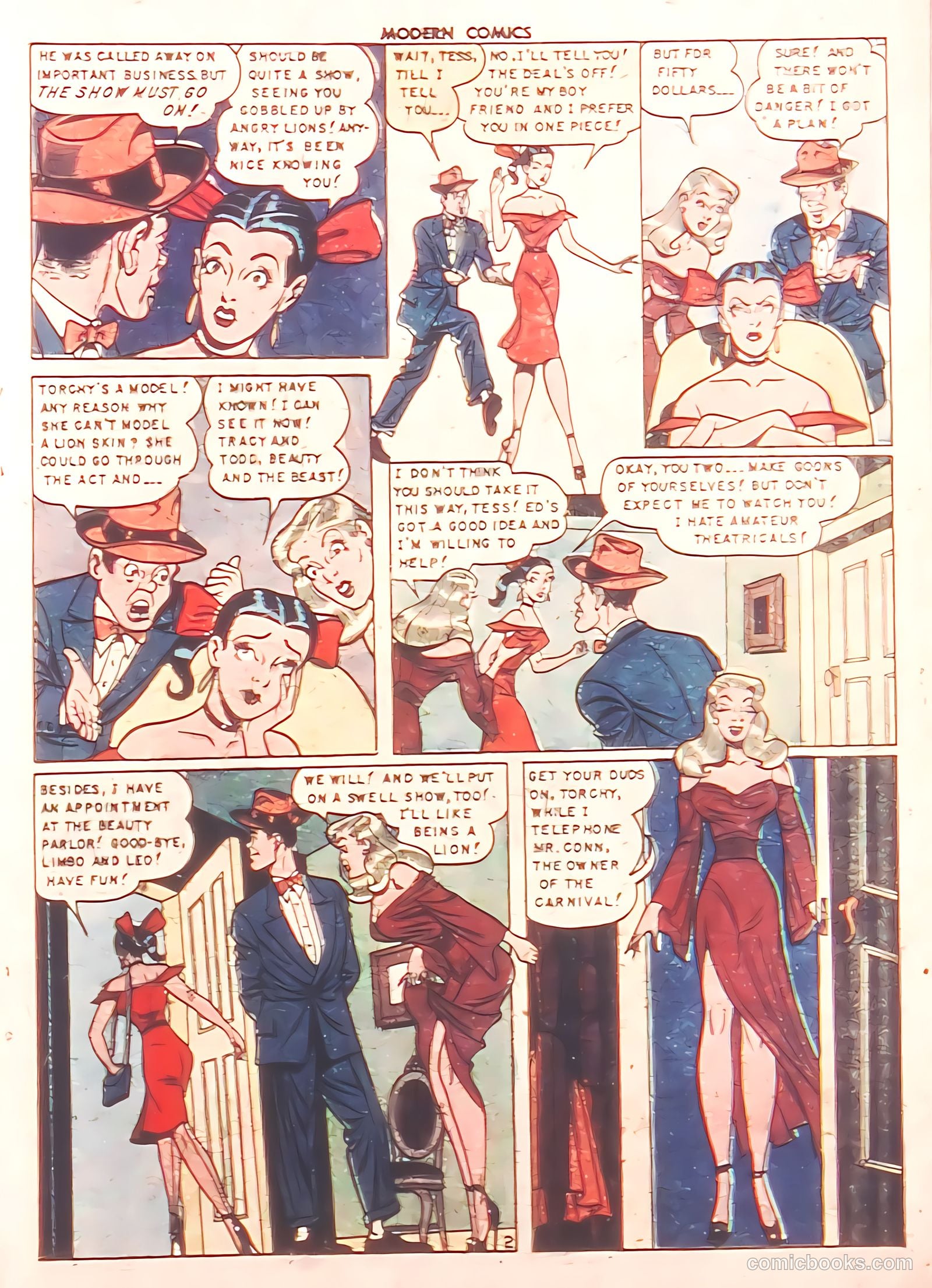 Modern Comics #100 (1950) — page 17 of 36