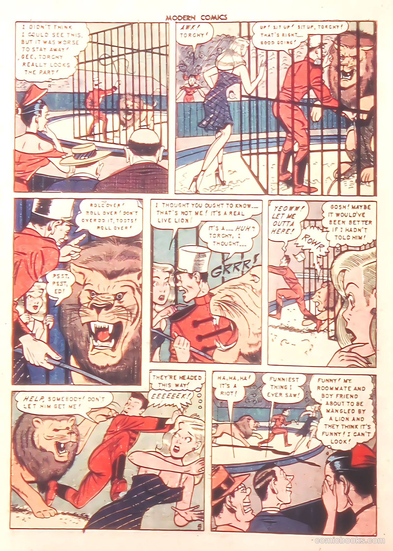 Modern Comics #100 (1950) — page 20 of 36