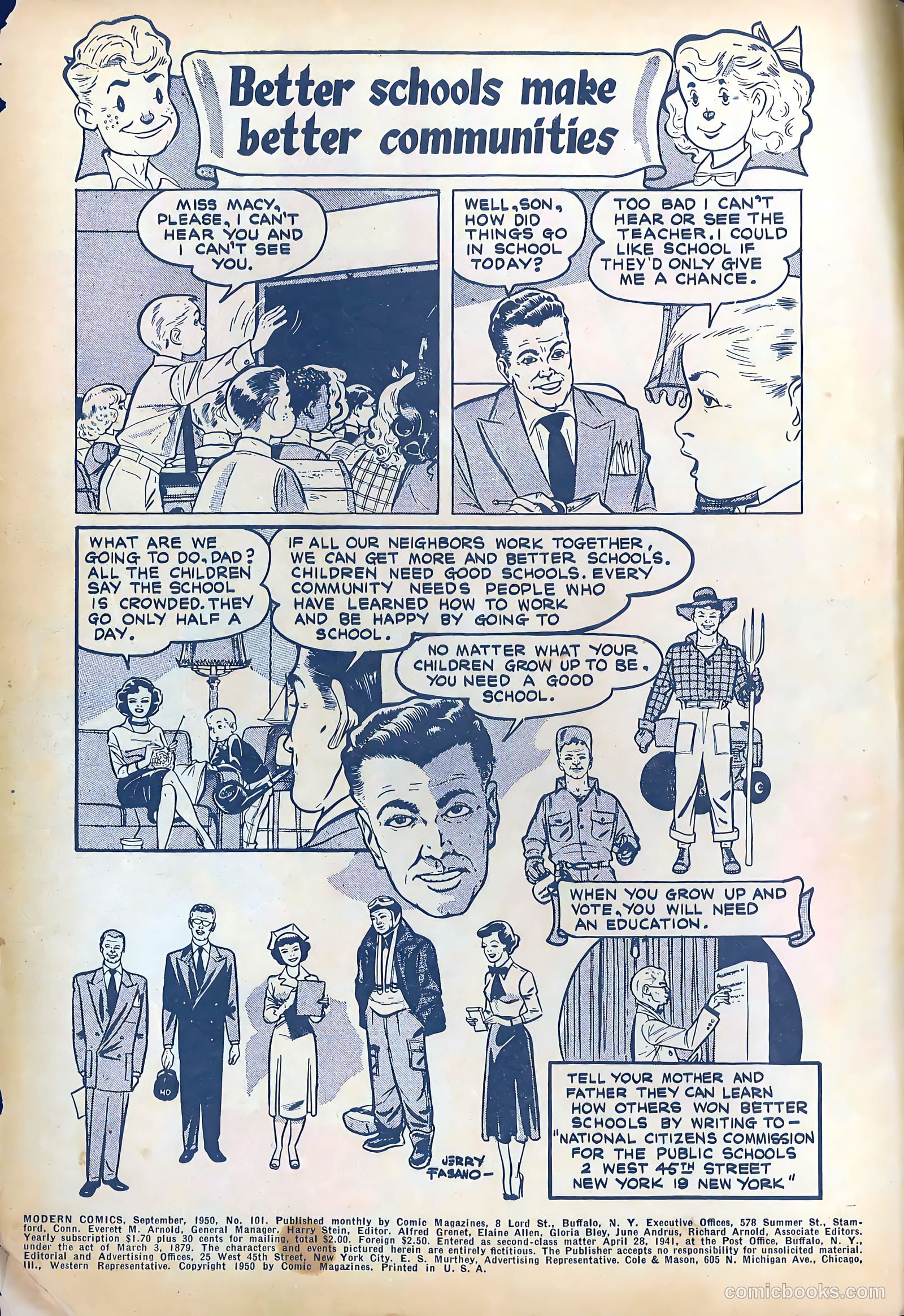 Modern Comics #101 (1950) — page 2 of 36