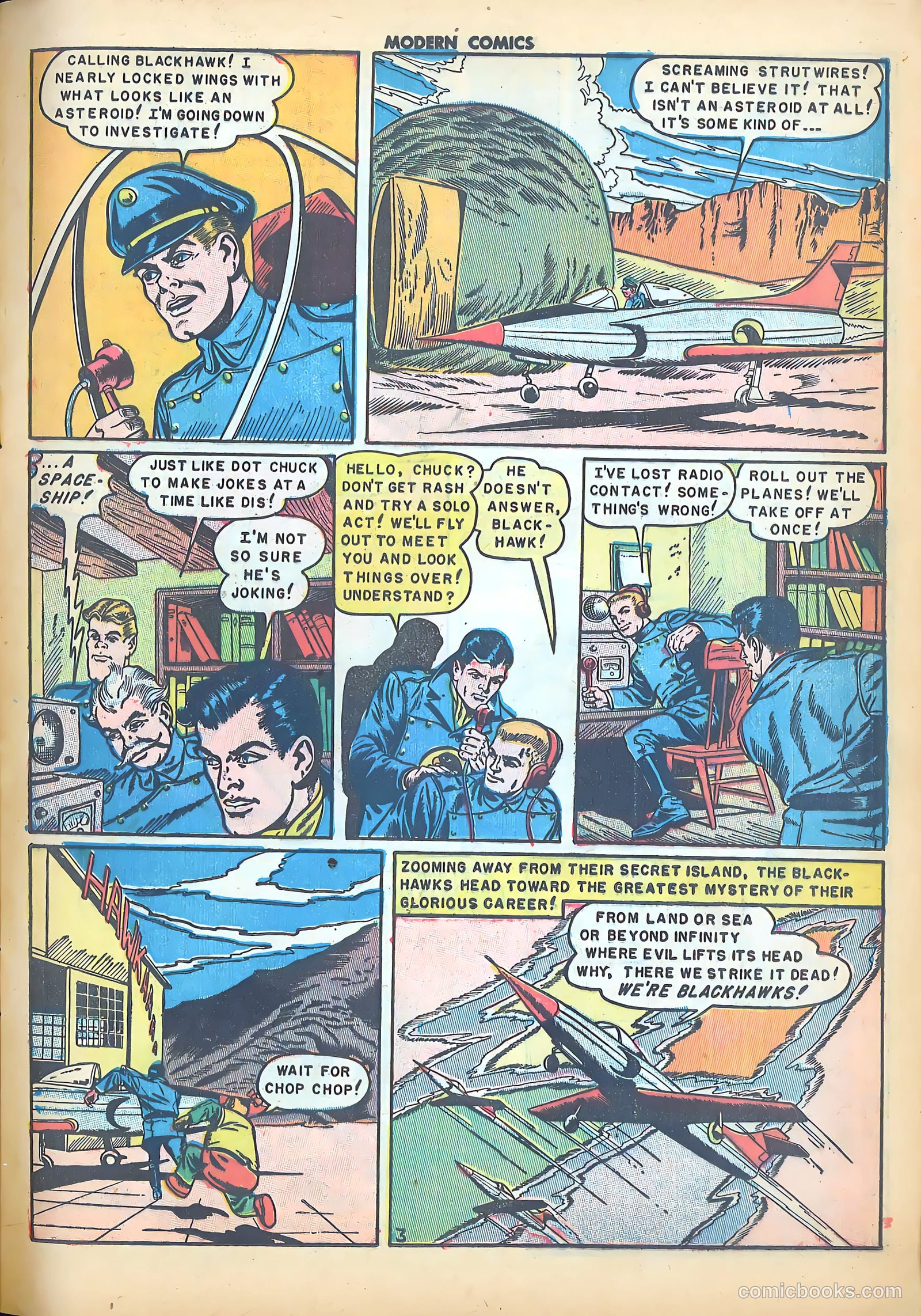 Modern Comics #101 (1950) — page 5 of 36