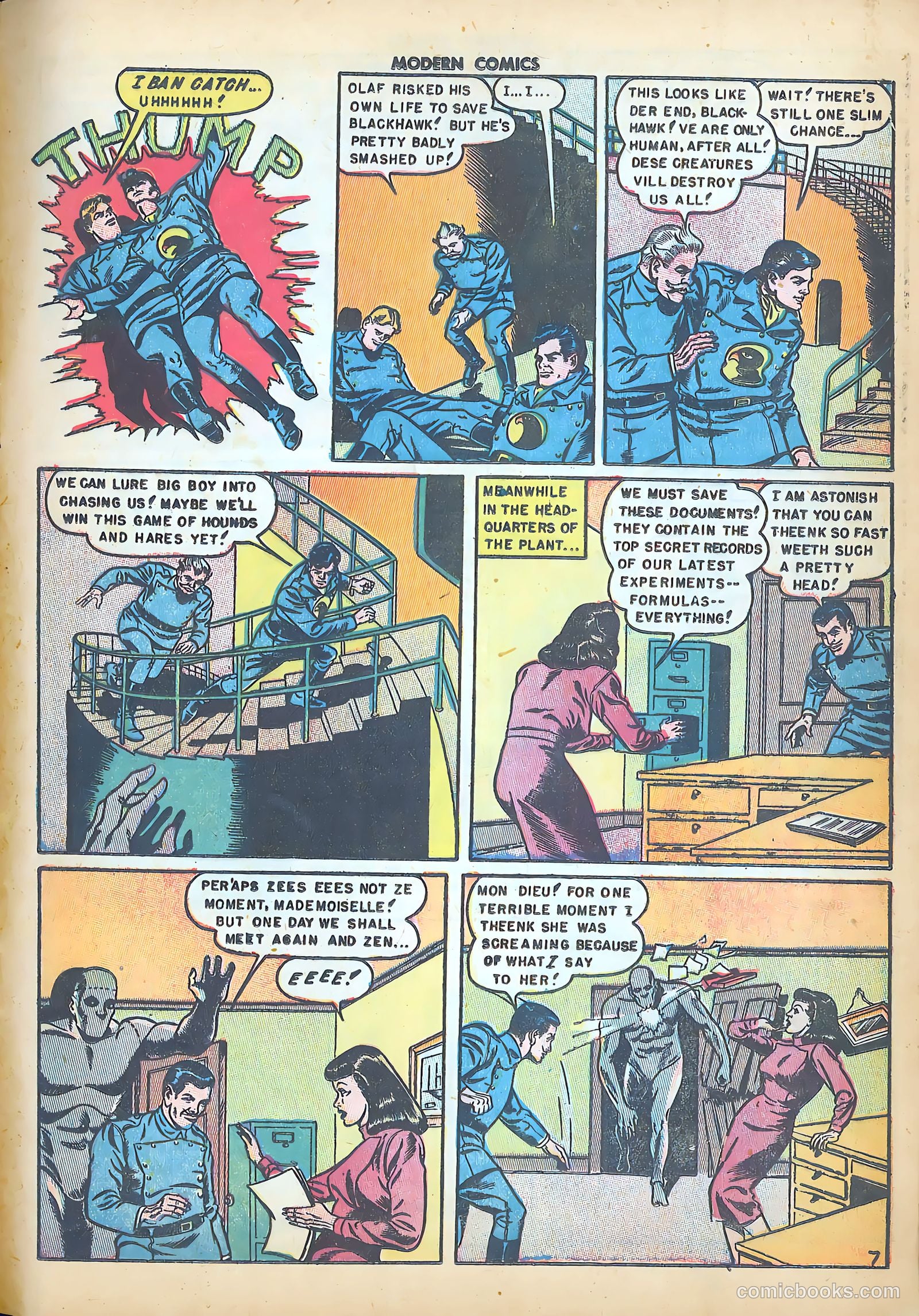 Modern Comics #101 (1950) — page 9 of 36