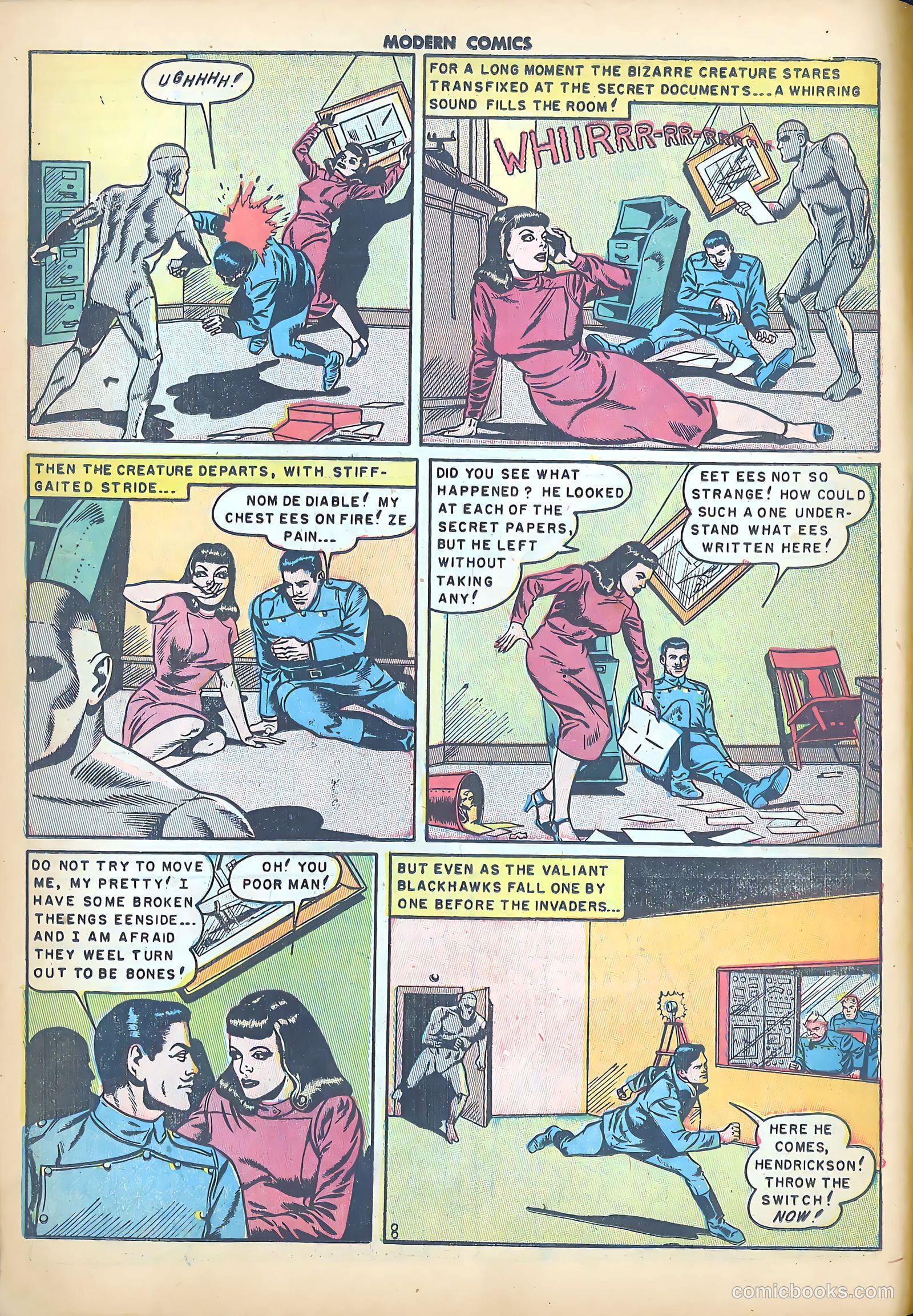 Modern Comics #101 (1950) — page 10 of 36
