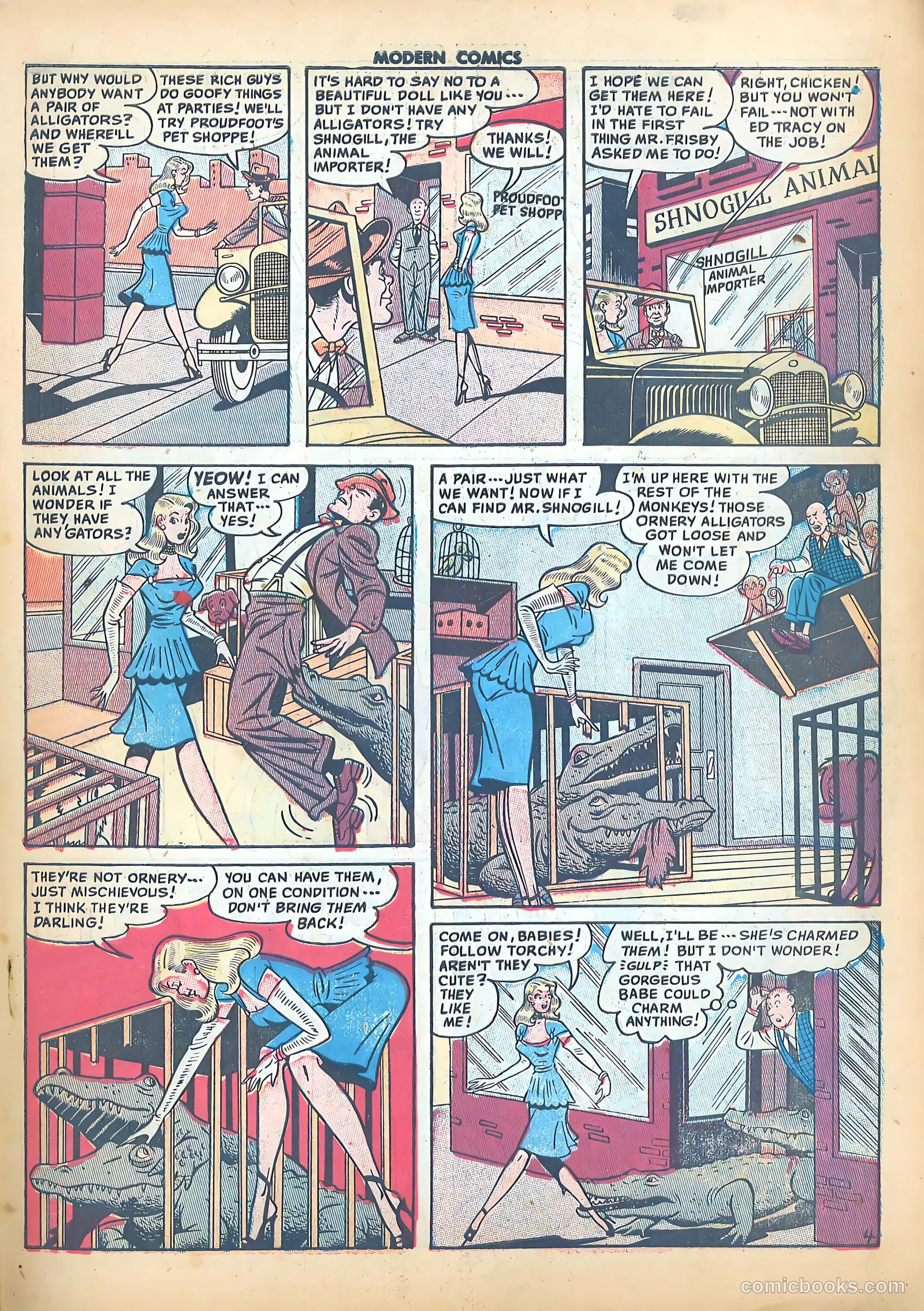 Modern Comics #101 (1950) — page 19 of 36