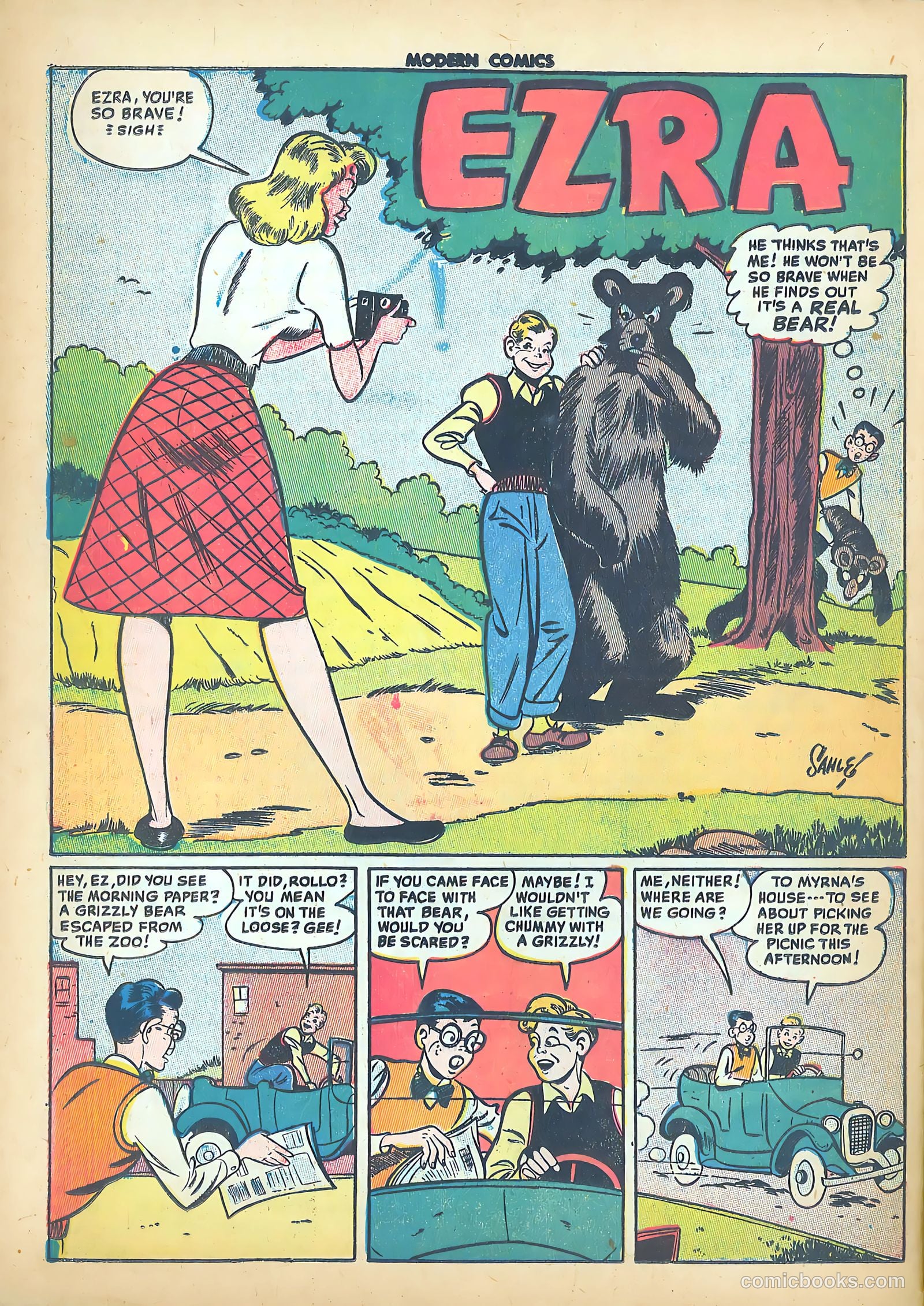 Modern Comics #101 (1950) — page 28 of 36