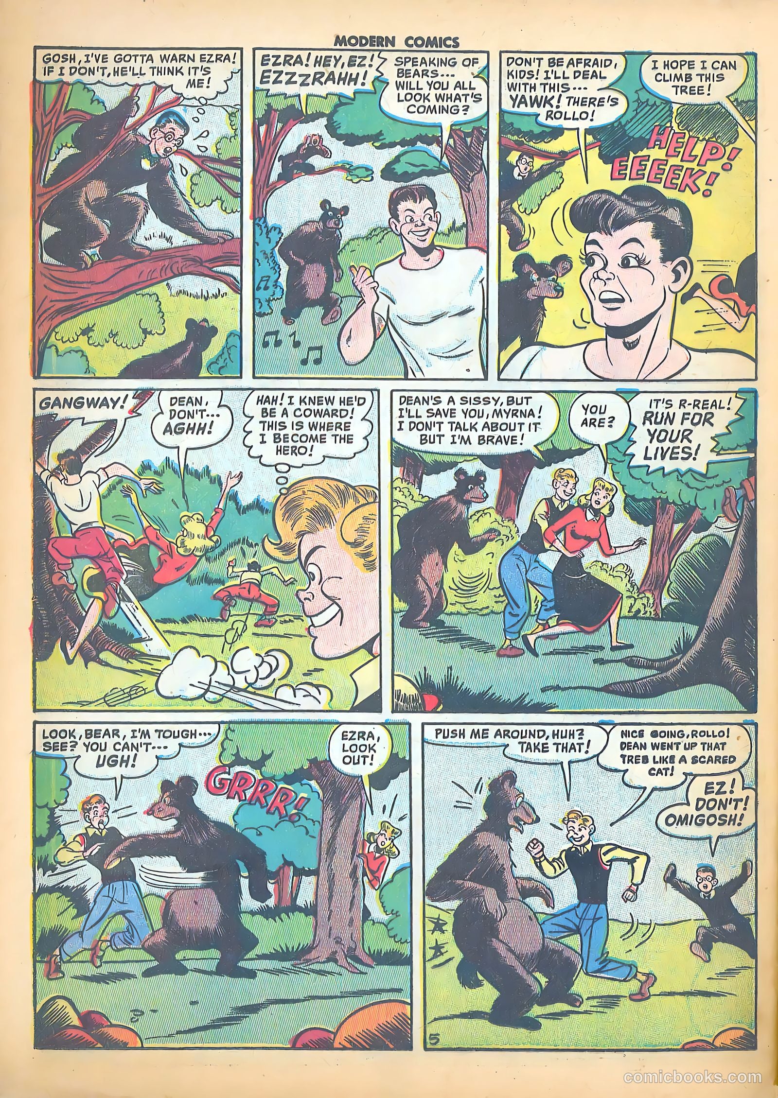 Modern Comics #101 (1950) — page 32 of 36