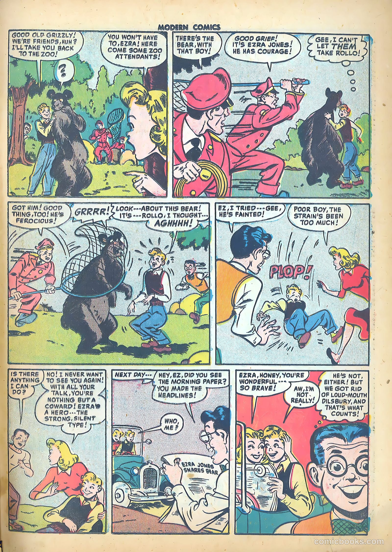 Modern Comics #101 (1950) — page 33 of 36