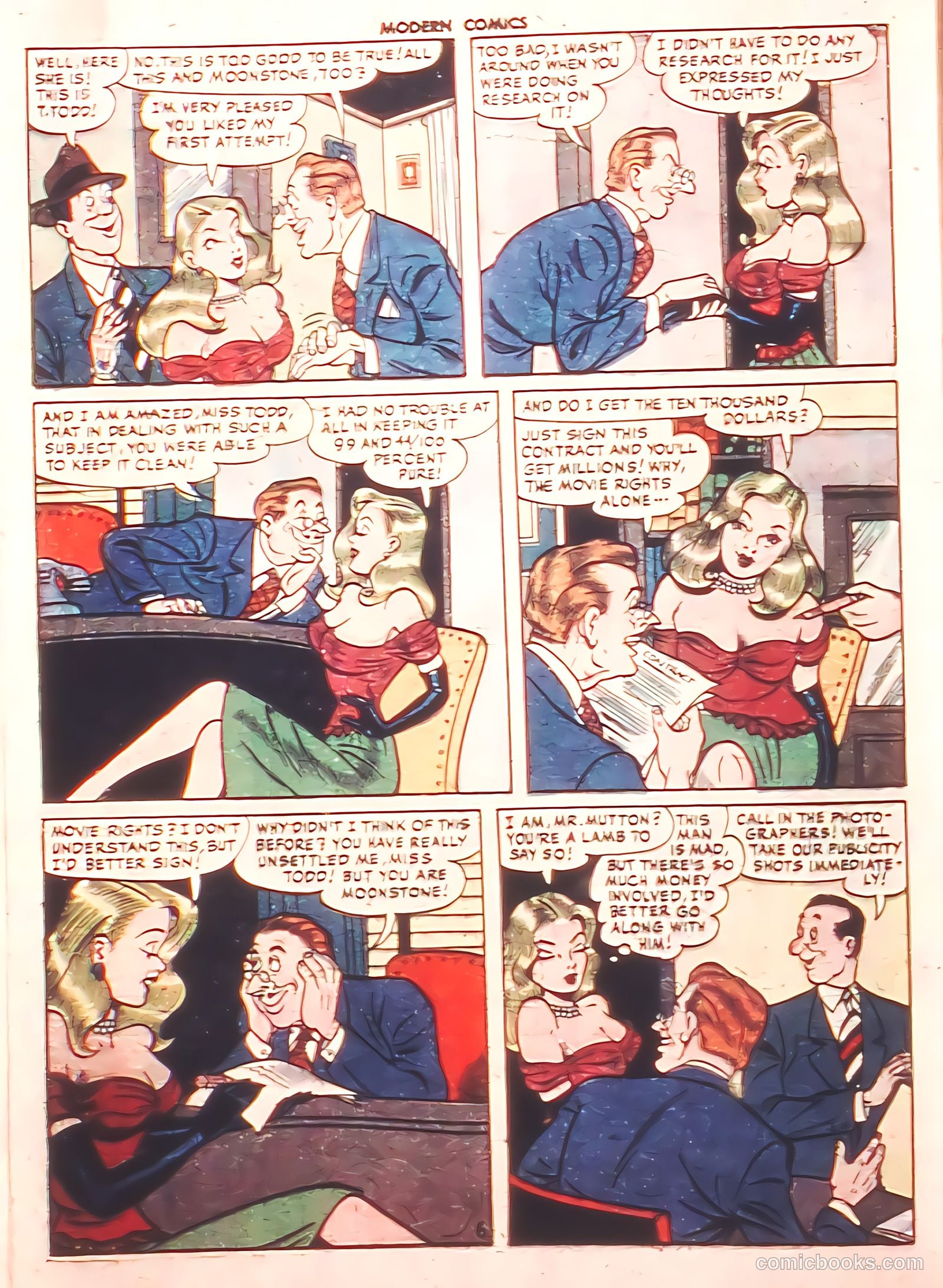 Modern Comics #102 (1950) — page 30 of 52