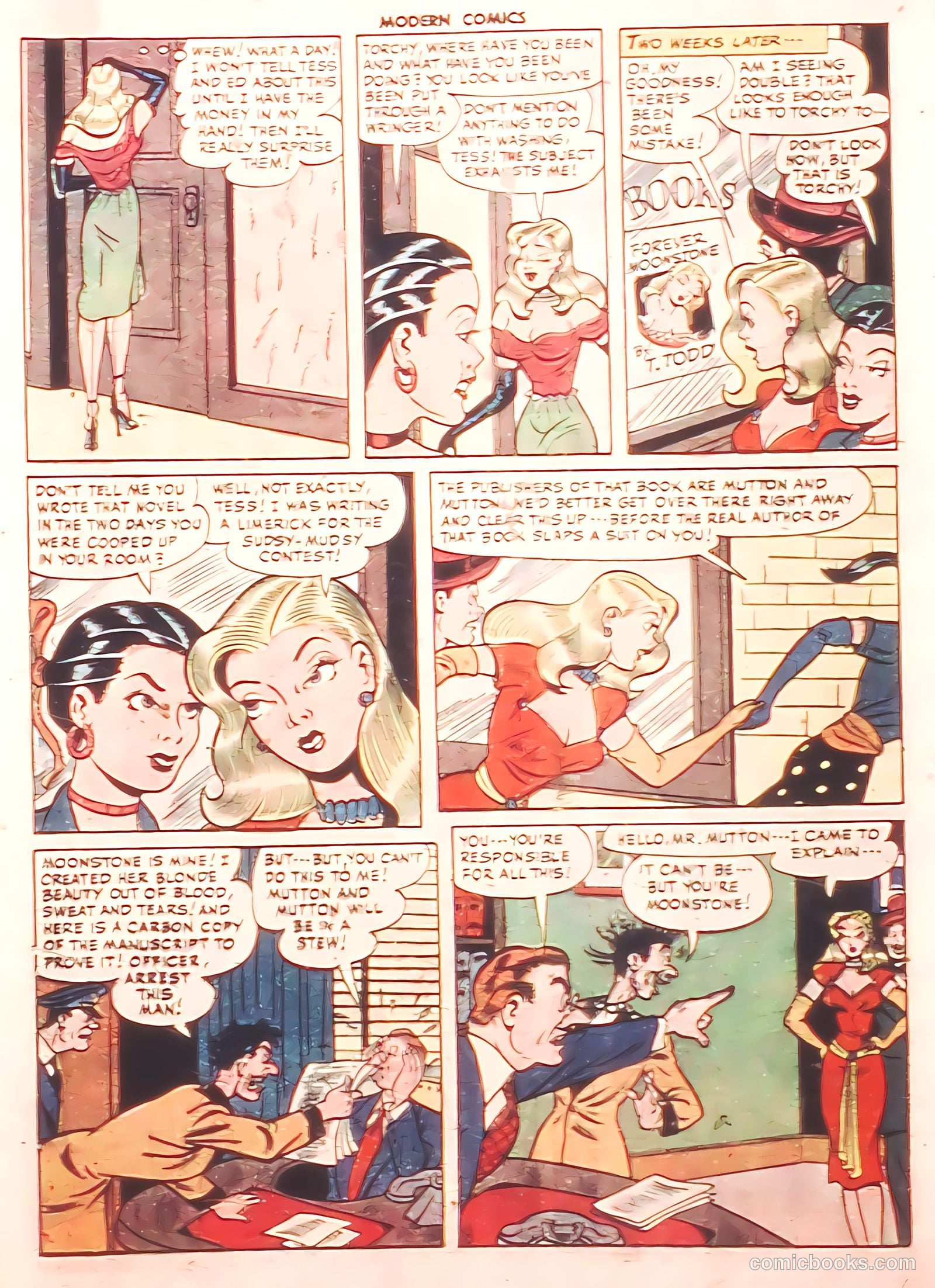 Modern Comics #102 (1950) — page 32 of 52