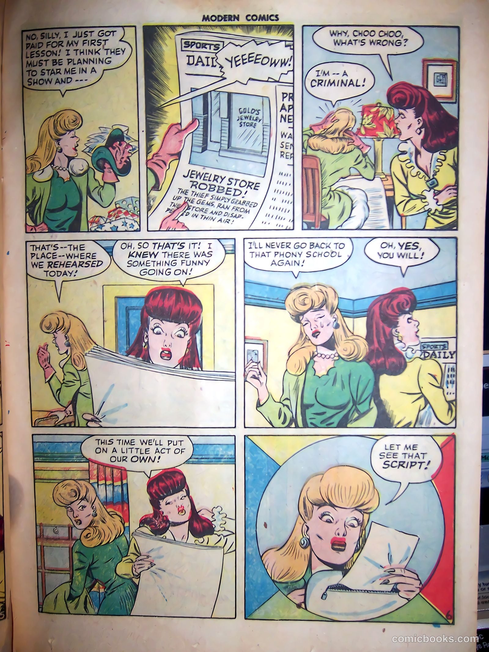 Modern Comics #45 (1946) — page 23 of 62