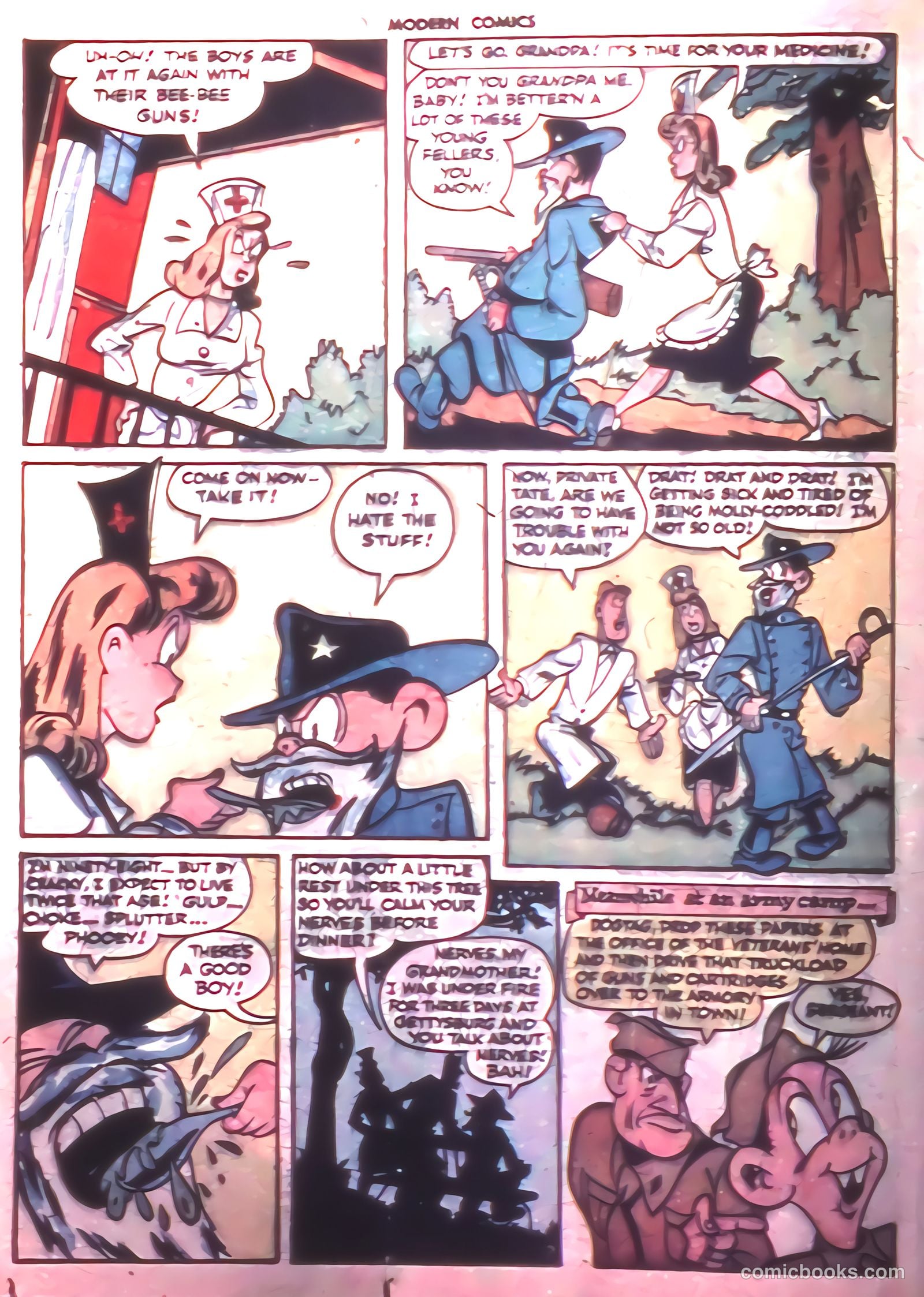 Modern Comics #46 (1946) — page 32 of 60
