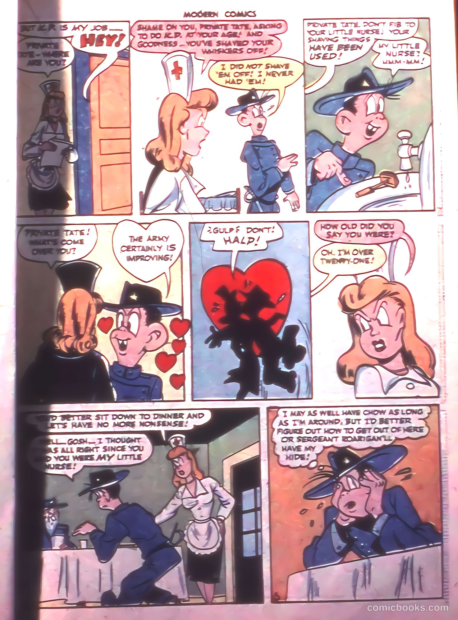 Modern Comics #46 (1946) — page 35 of 60
