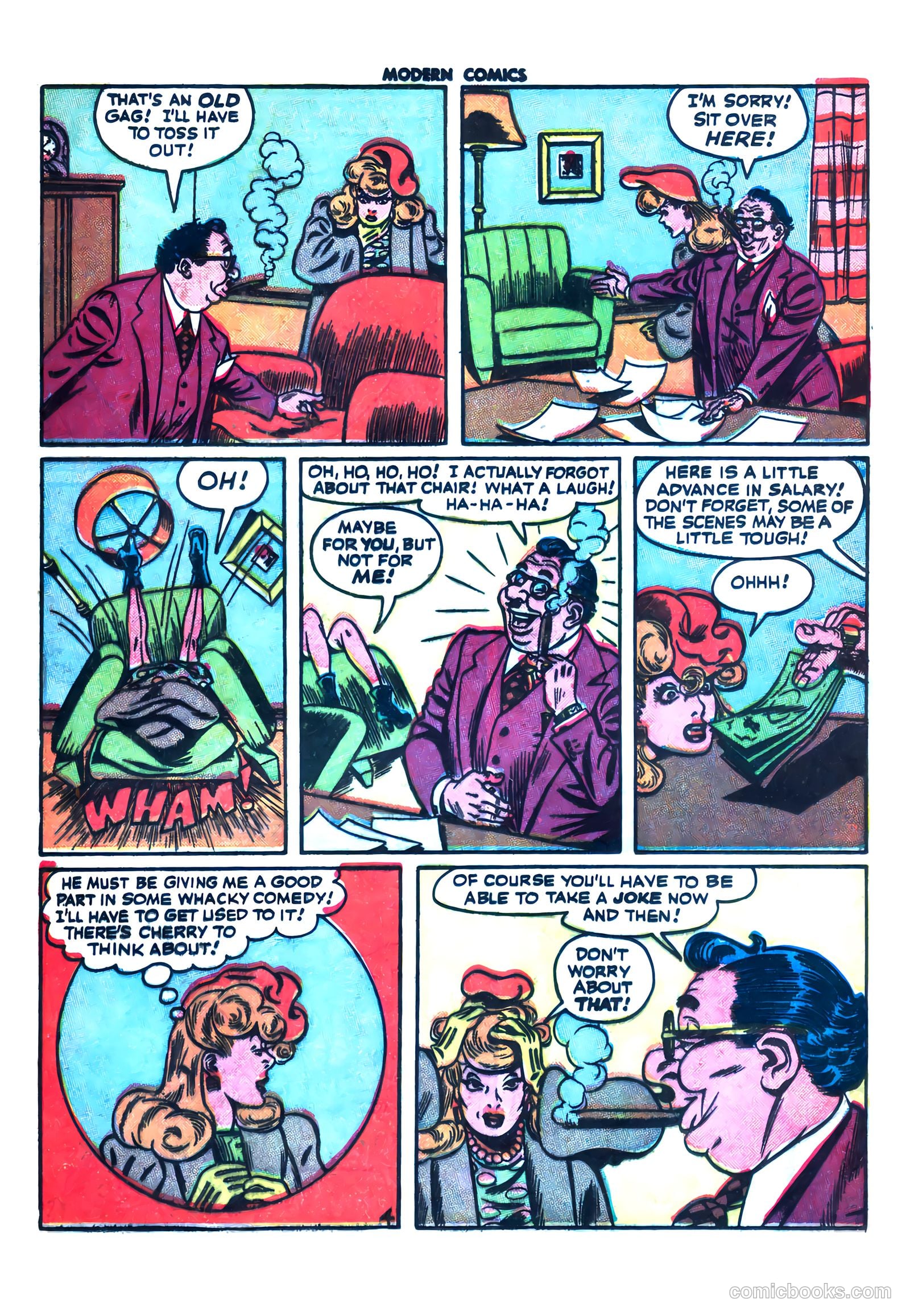 Modern Comics #47 (1946) — page 21 of 61