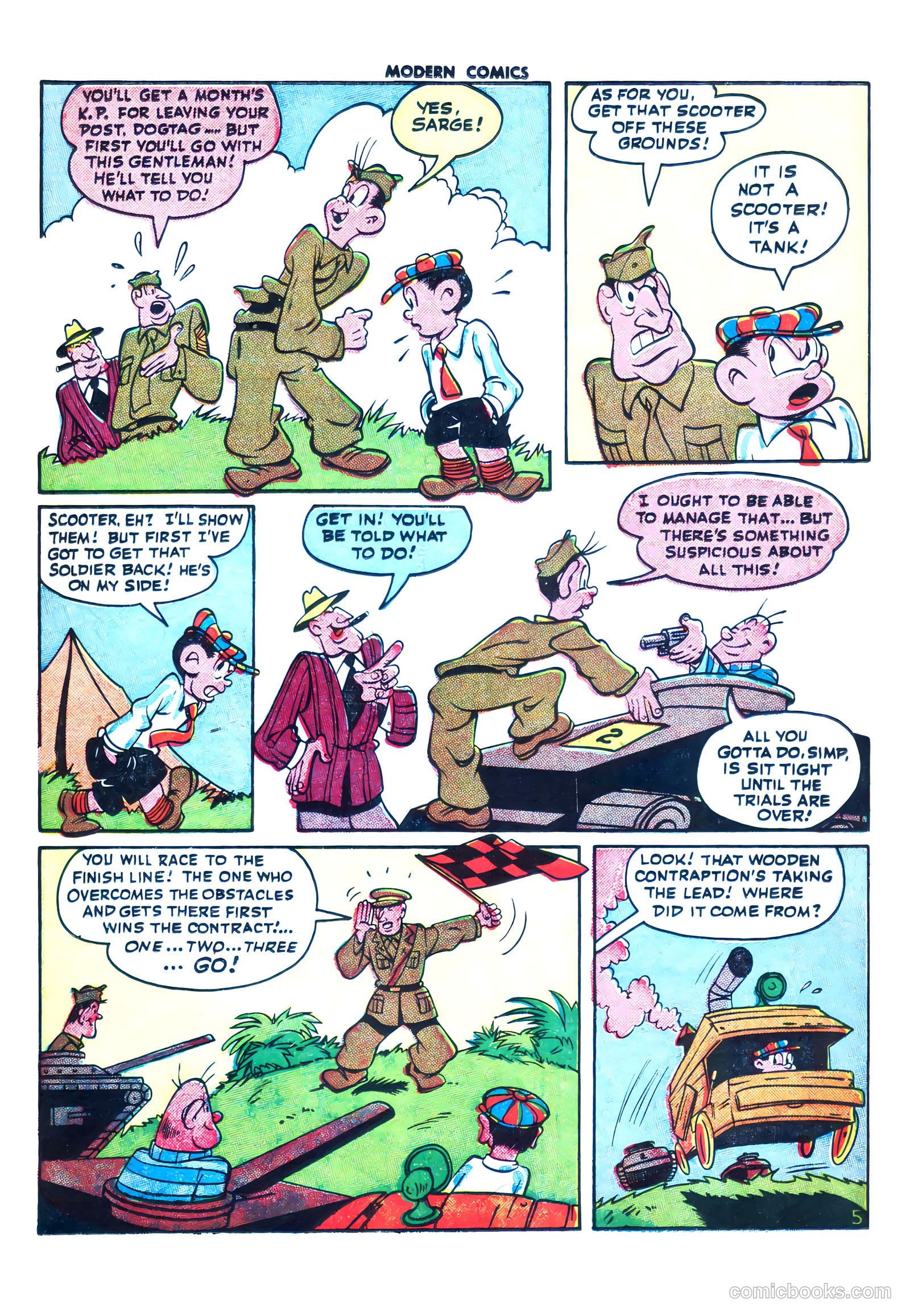 Modern Comics #47 (1946) — page 35 of 61