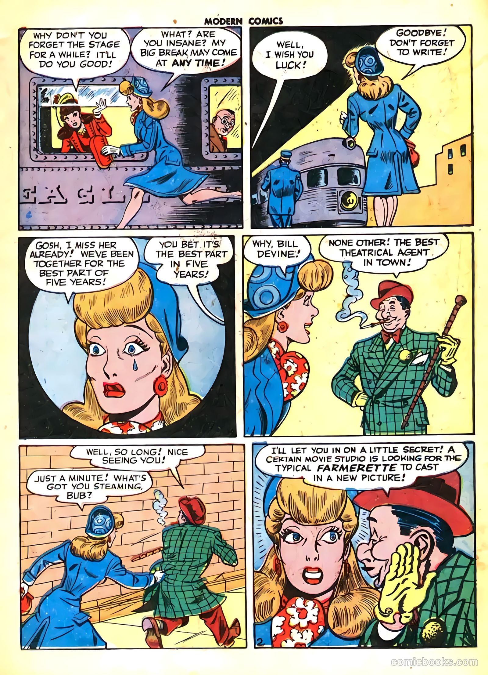 Modern Comics #49 (1946) — page 19 of 60