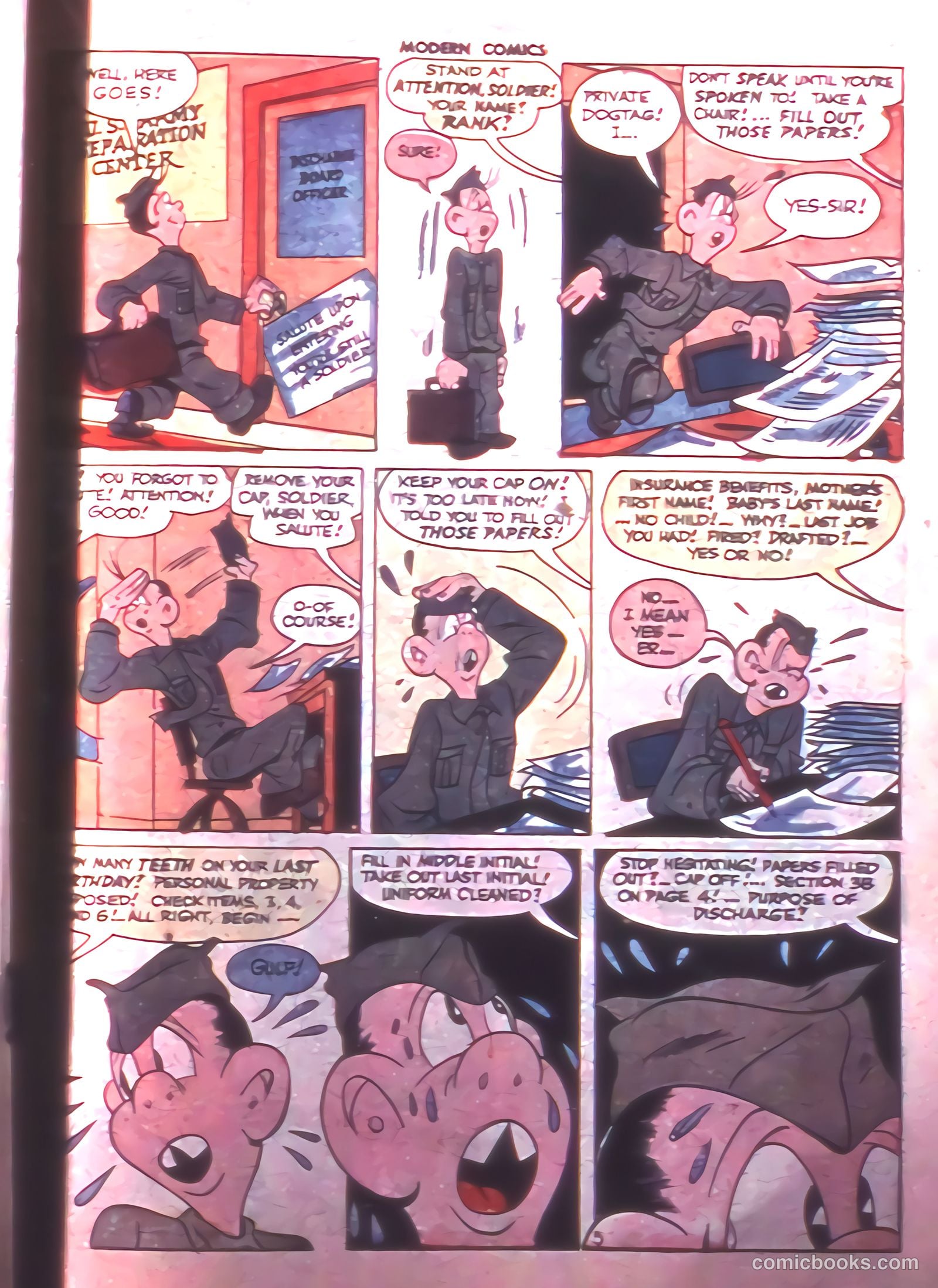 Modern Comics #49 (1946) — page 35 of 60