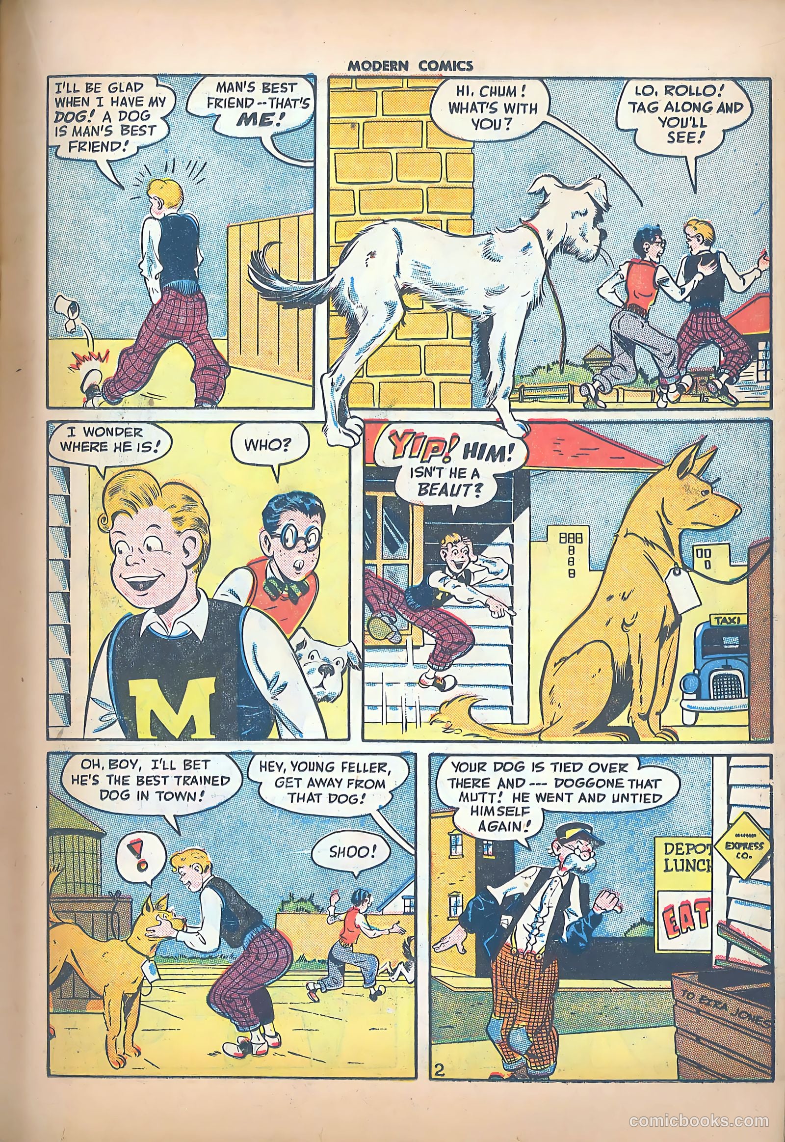 Modern Comics #52 (1946) — page 19 of 60