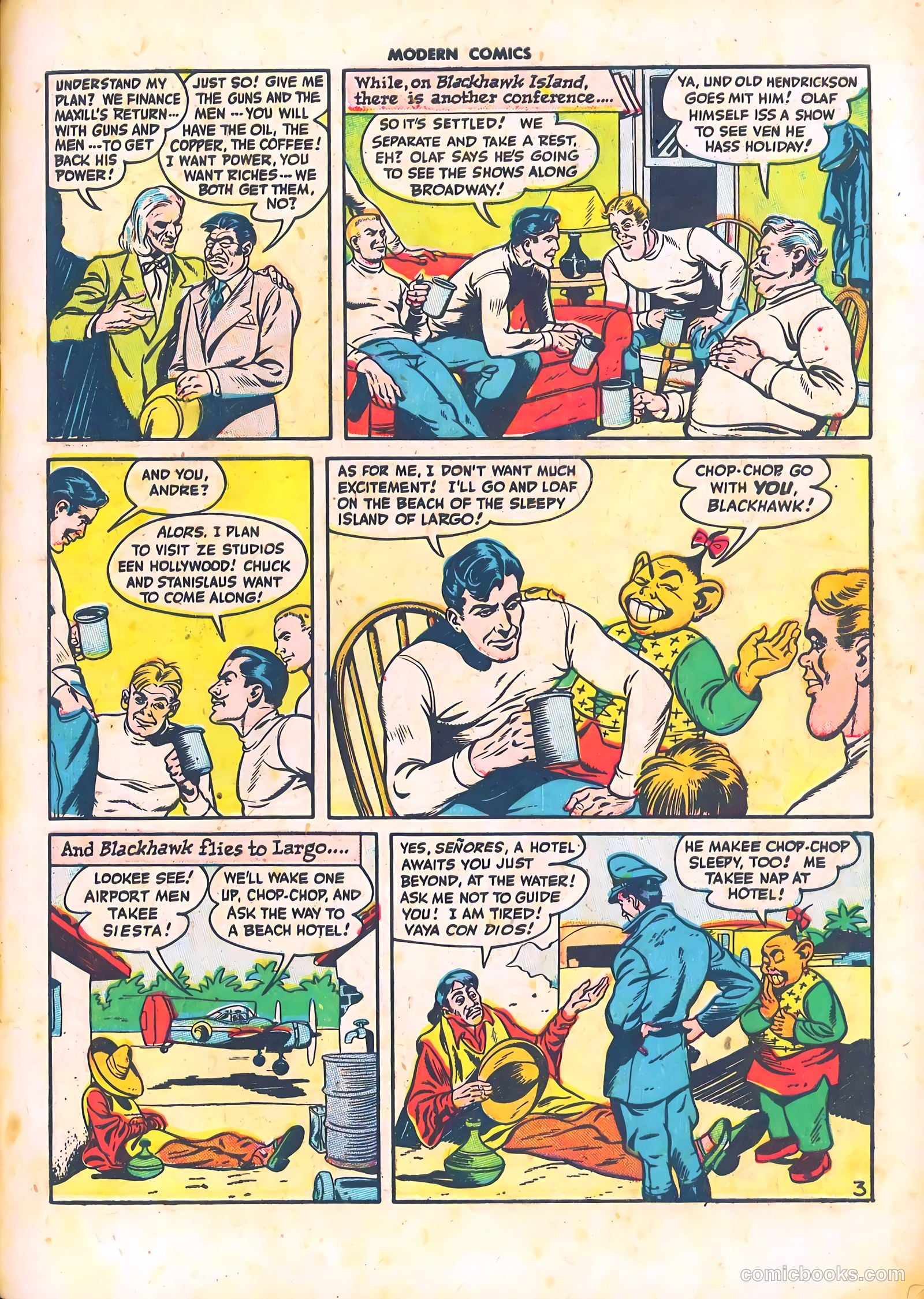 Modern Comics #54 (1946) — page 5 of 60