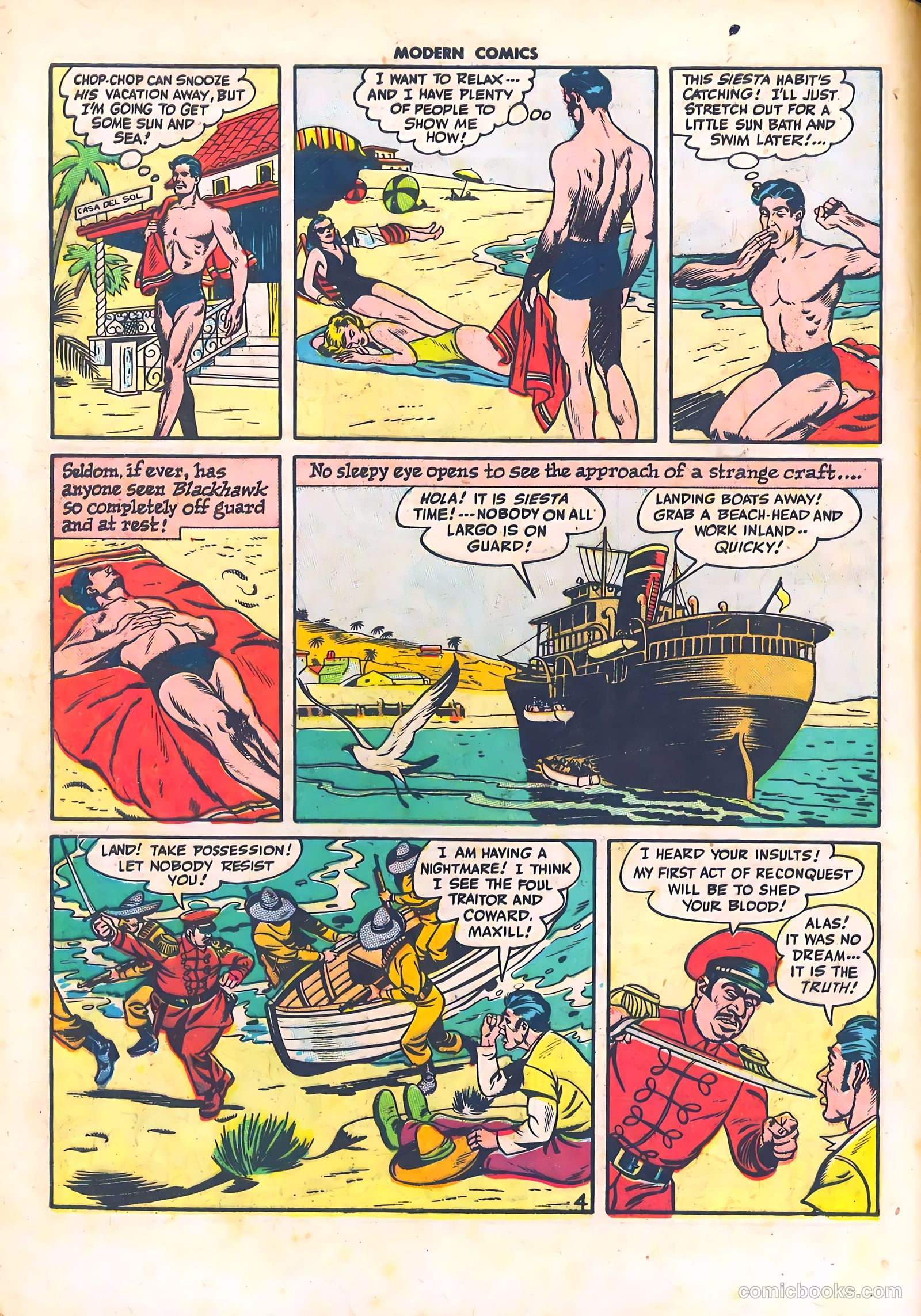 Modern Comics #54 (1946) — page 6 of 60