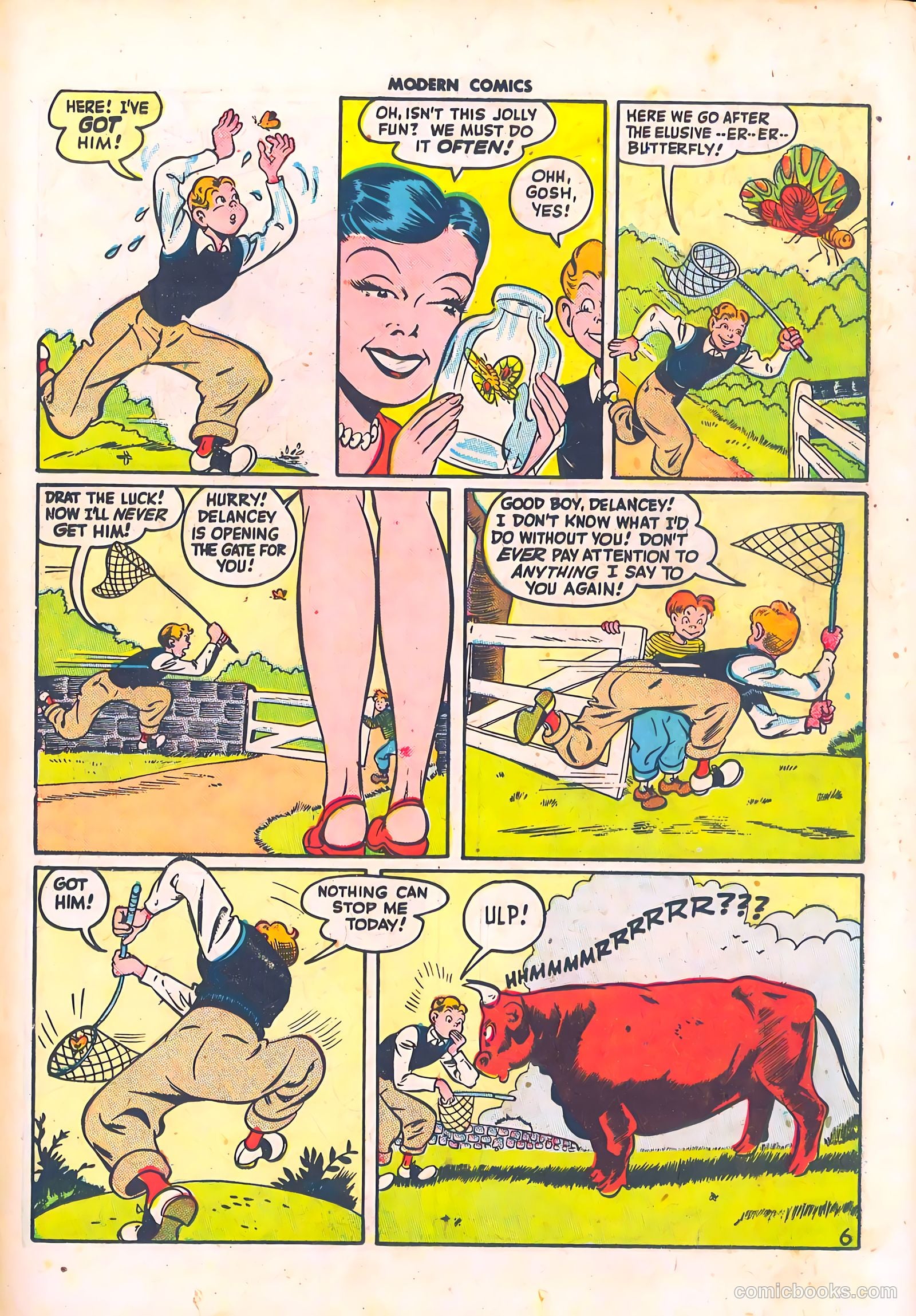 Modern Comics #54 (1946) — page 35 of 60